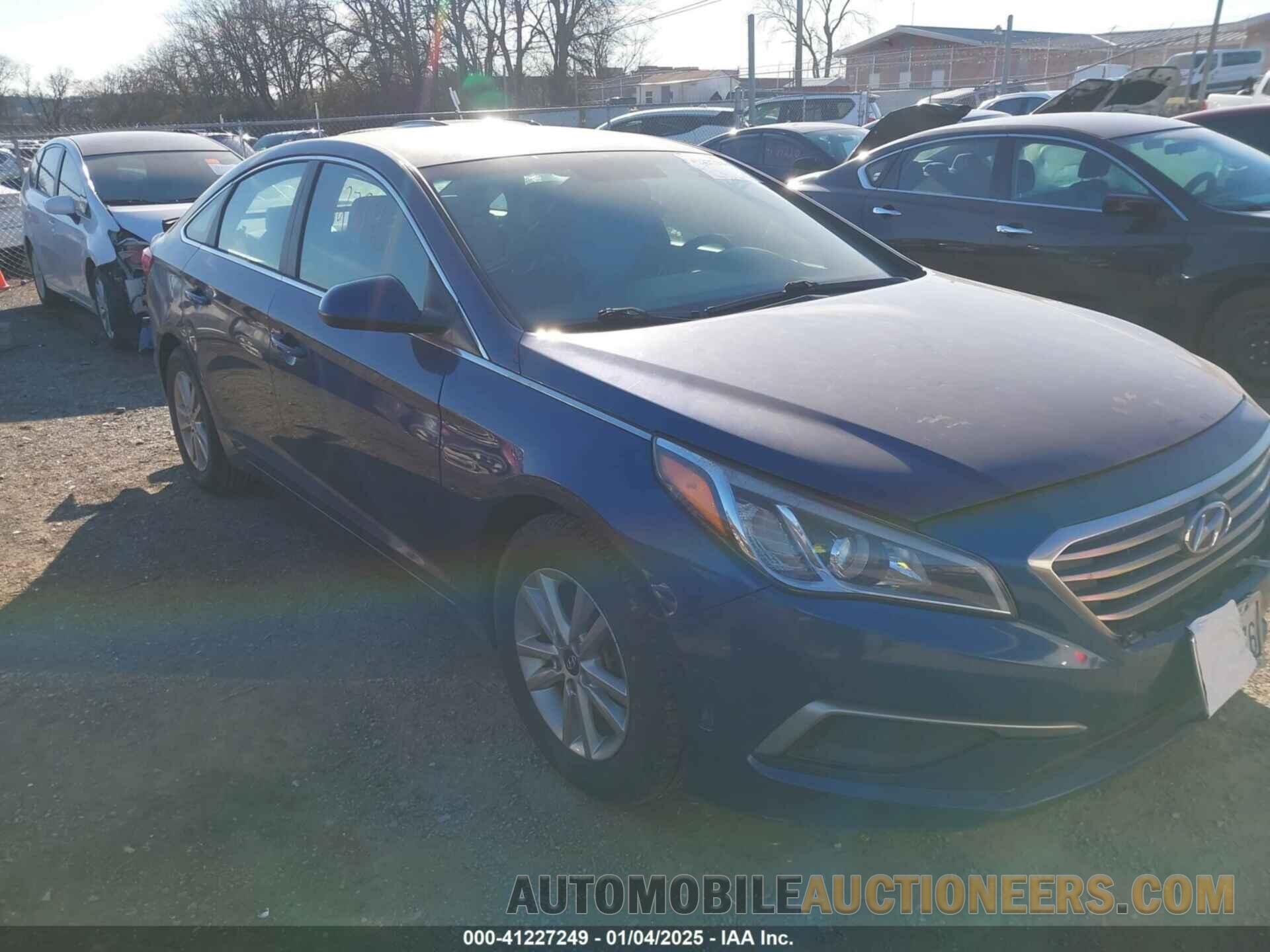 5NPE24AF9HH530072 HYUNDAI SONATA 2017