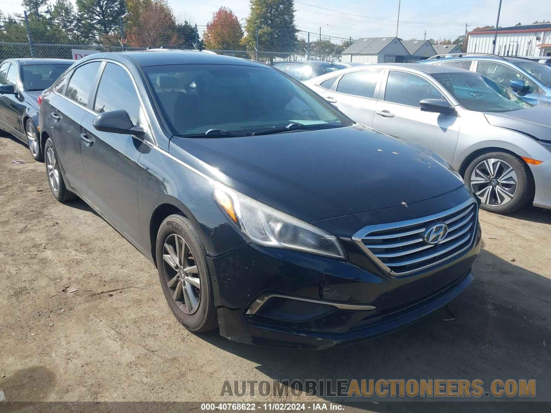 5NPE24AF9HH544375 HYUNDAI SONATA 2017