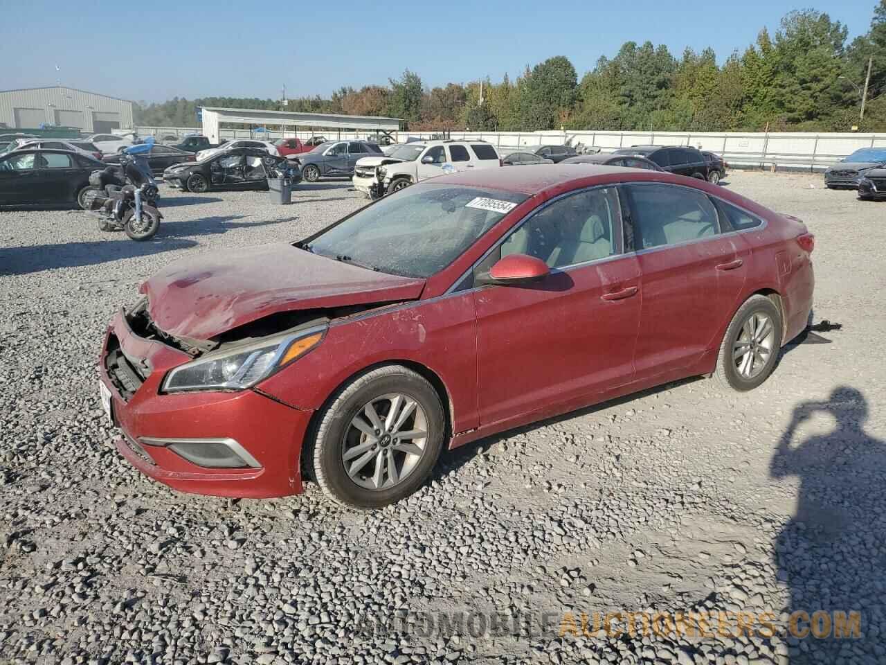 5NPE24AF9HH547180 HYUNDAI SONATA 2017