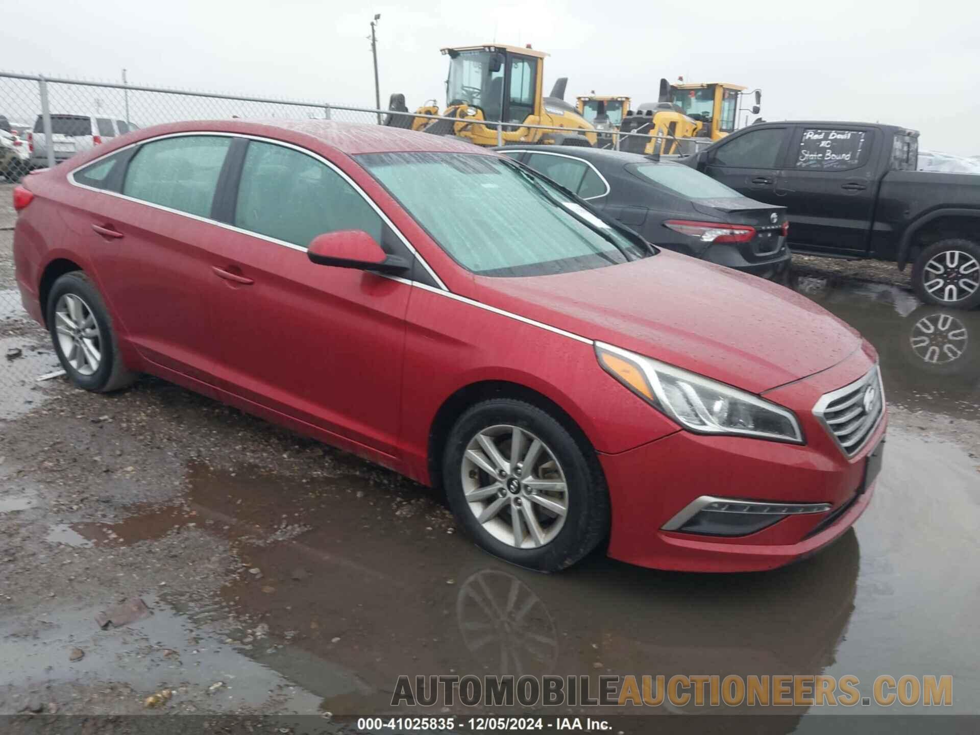 5NPE24AFXFH155614 HYUNDAI SONATA 2015