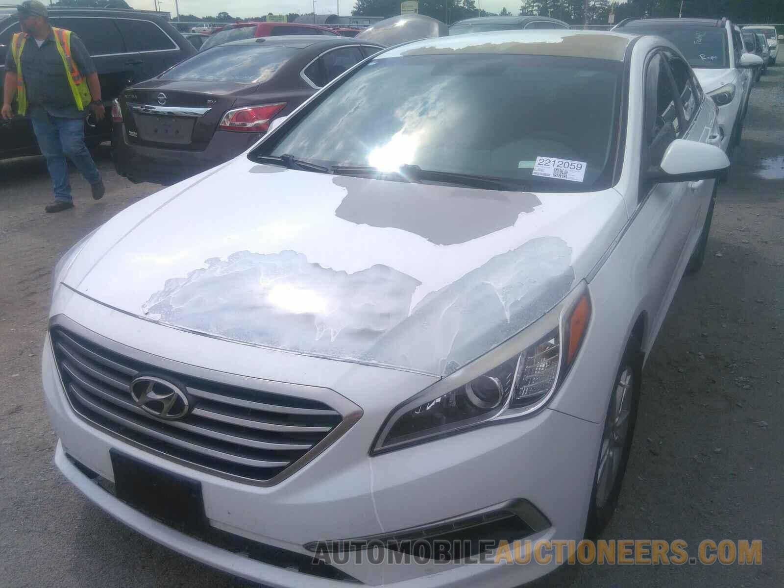 5NPE24AFXFH160585 Hyundai Sonata 2015