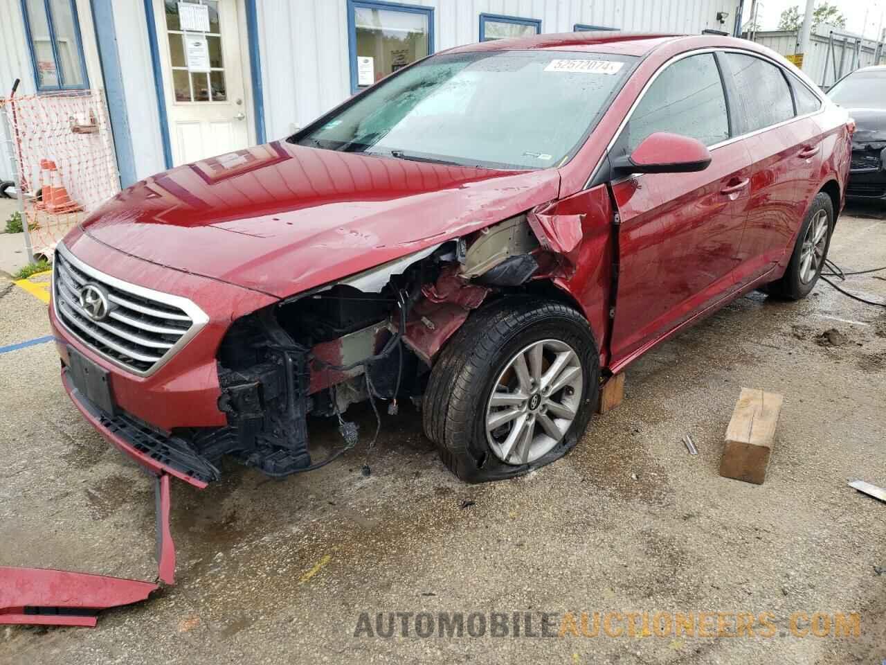 5NPE24AFXFH191741 HYUNDAI SONATA 2015