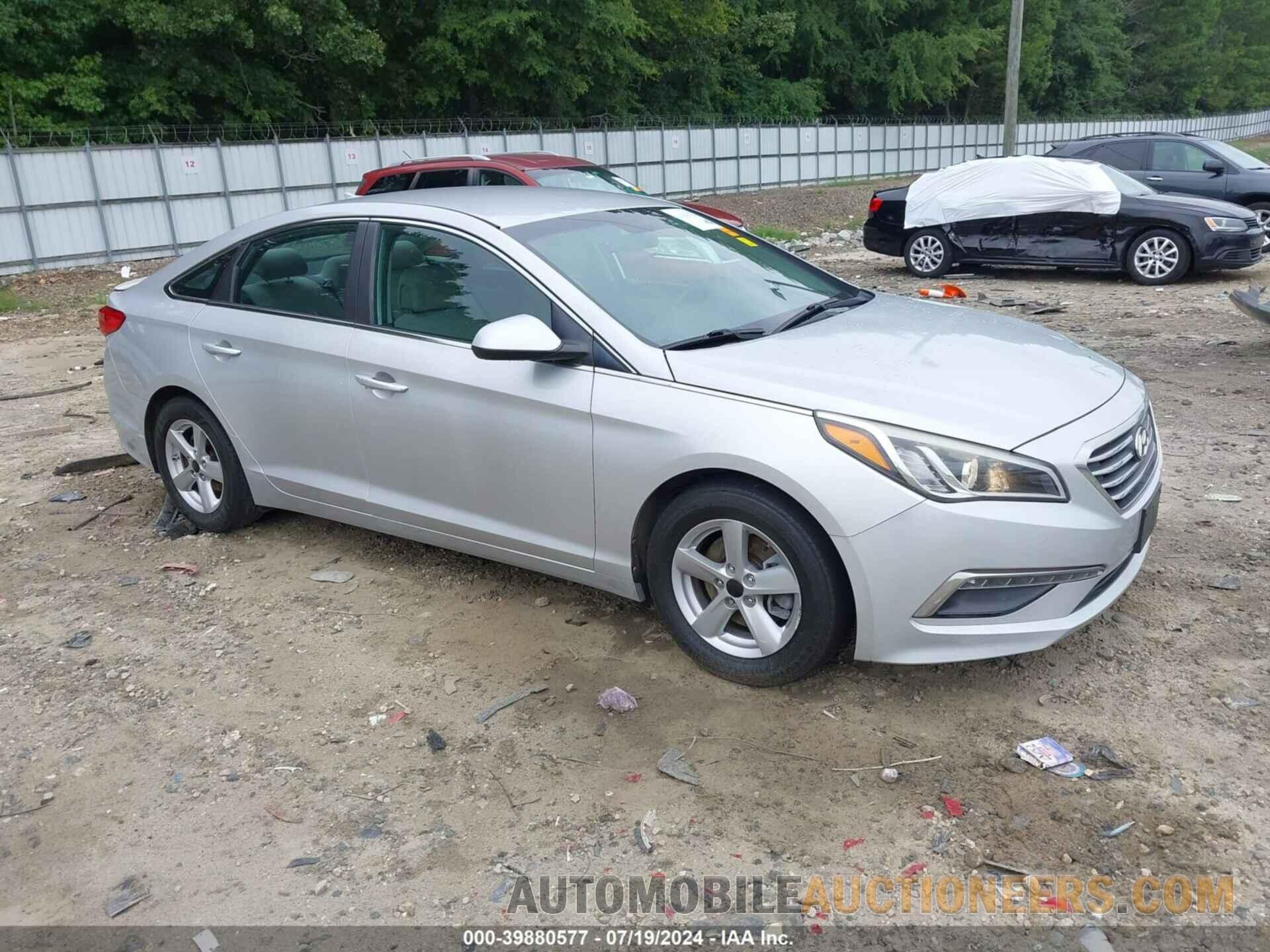 5NPE24AFXFH204391 HYUNDAI SONATA 2015