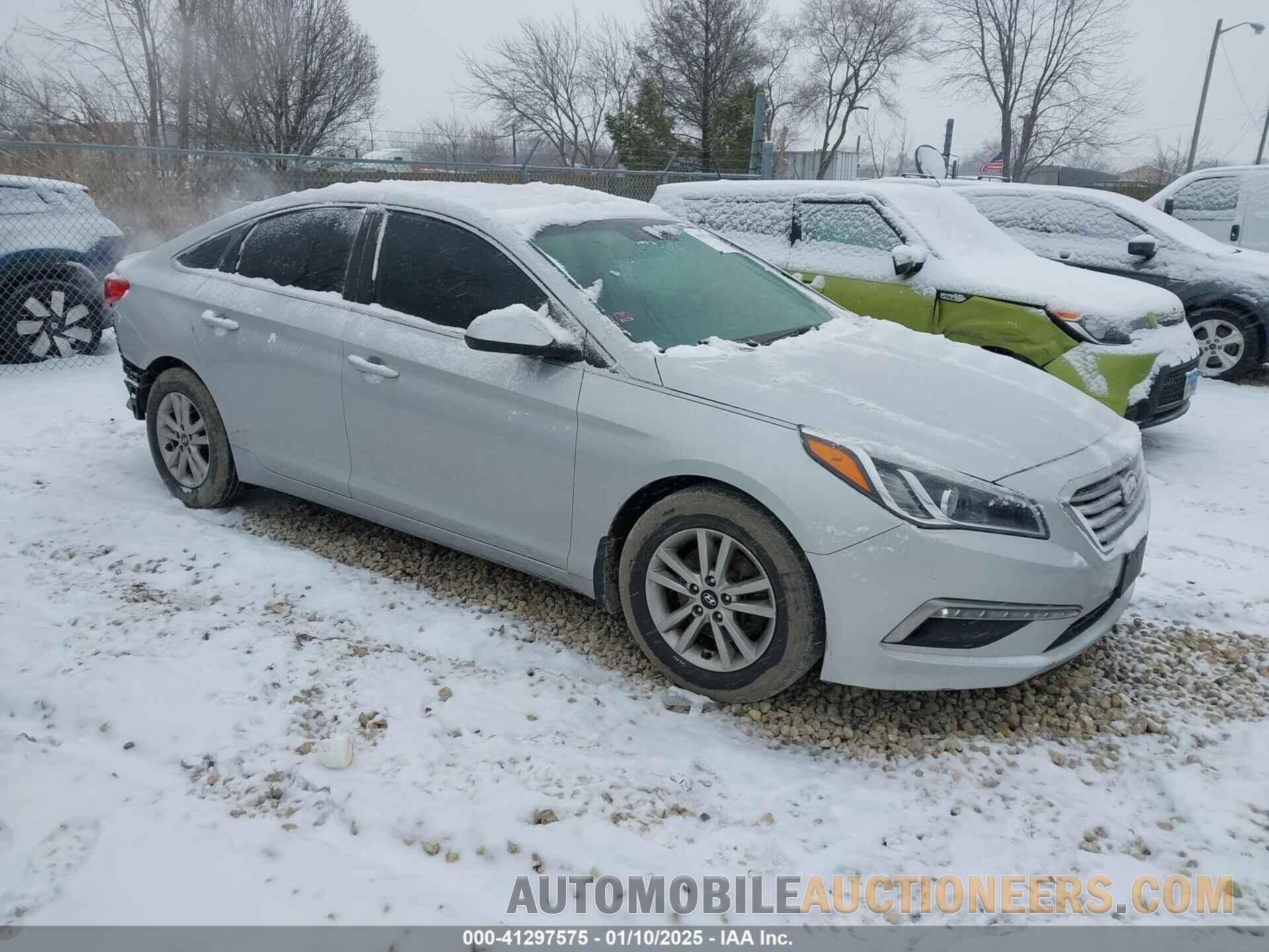 5NPE24AFXFH209610 HYUNDAI SONATA 2015