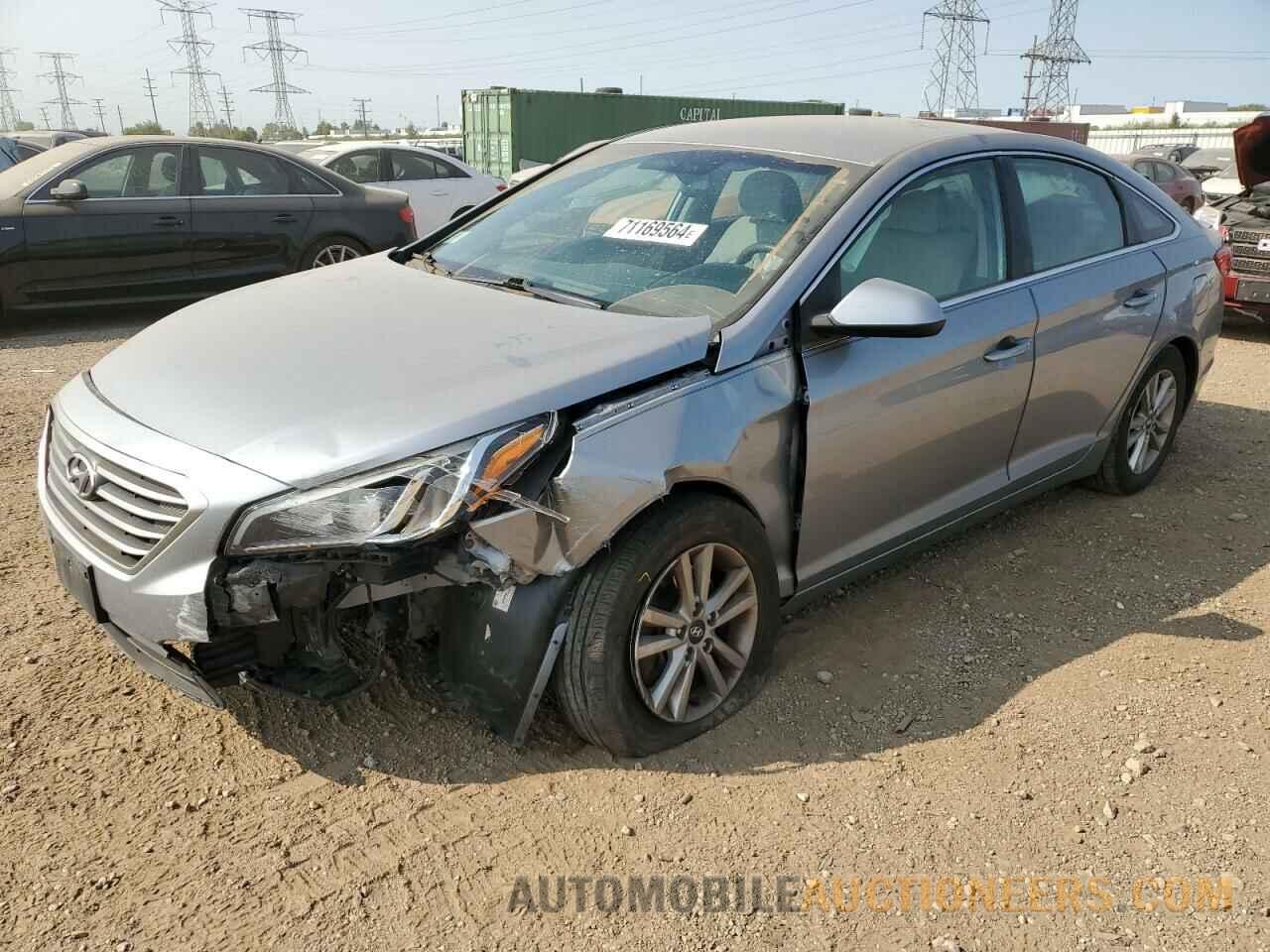 5NPE24AFXGH313175 HYUNDAI SONATA 2016