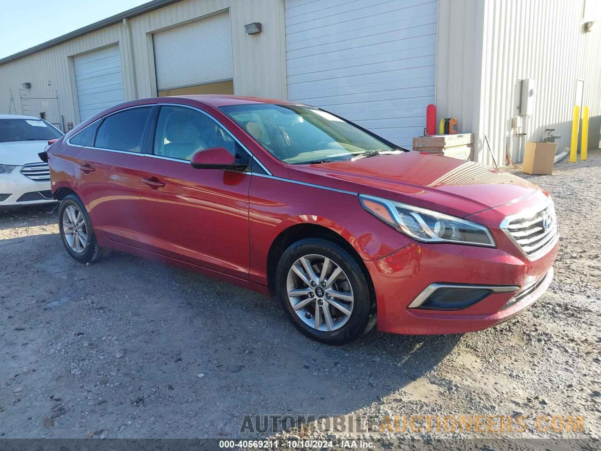 5NPE24AFXGH364885 HYUNDAI SONATA 2016