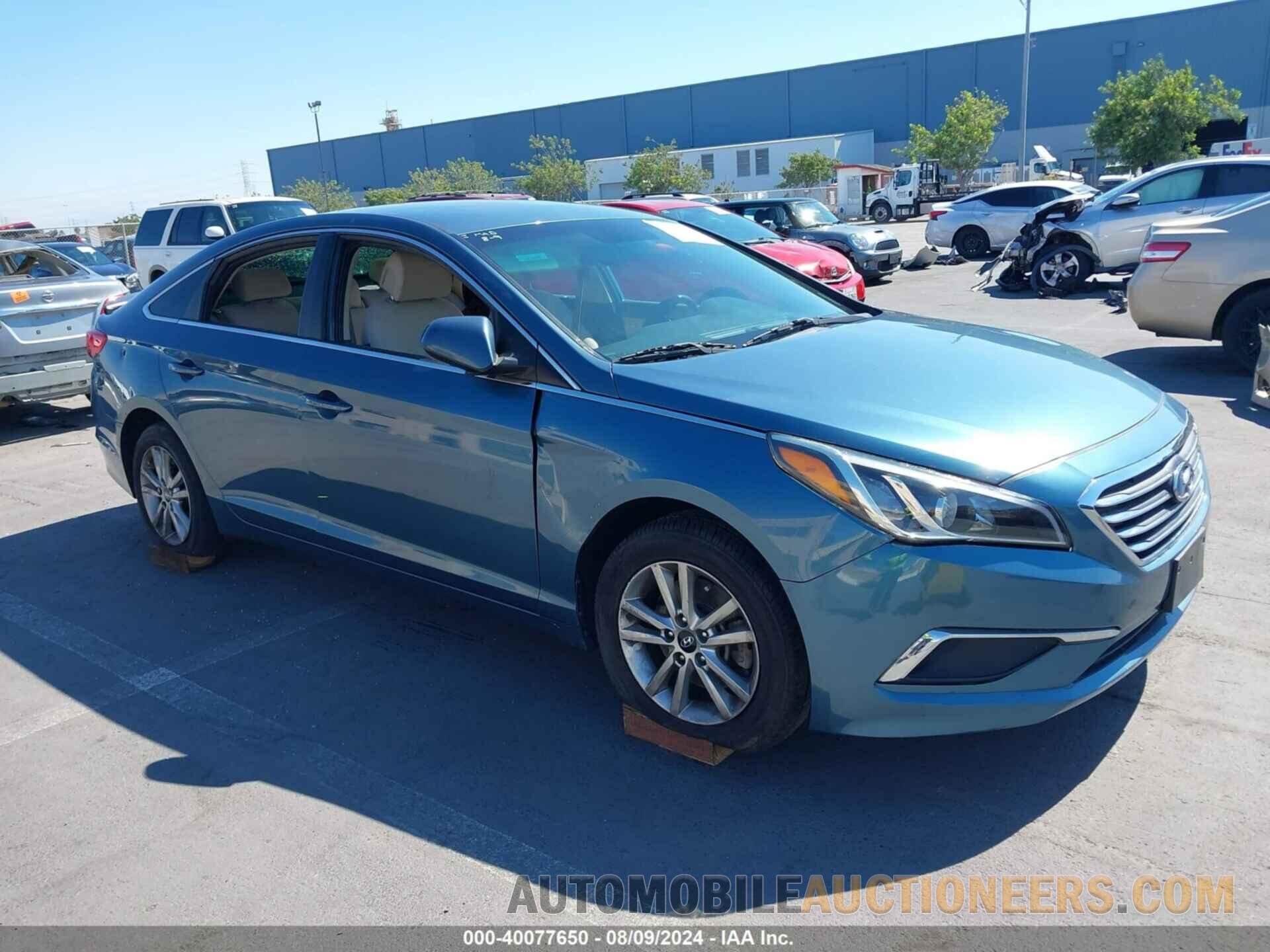 5NPE24AFXHH456953 HYUNDAI SONATA 2017