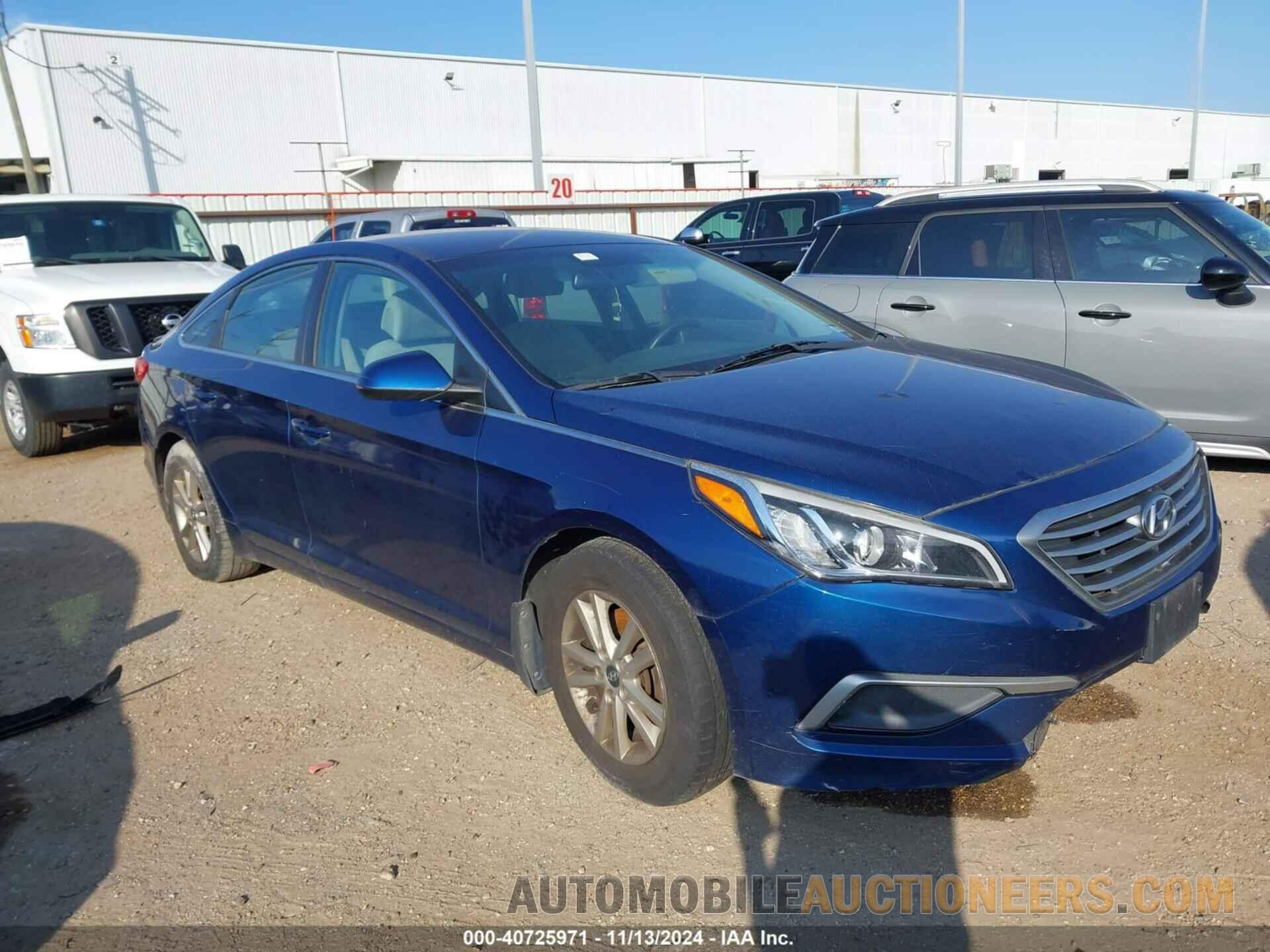 5NPE24AFXHH489757 HYUNDAI SONATA 2017