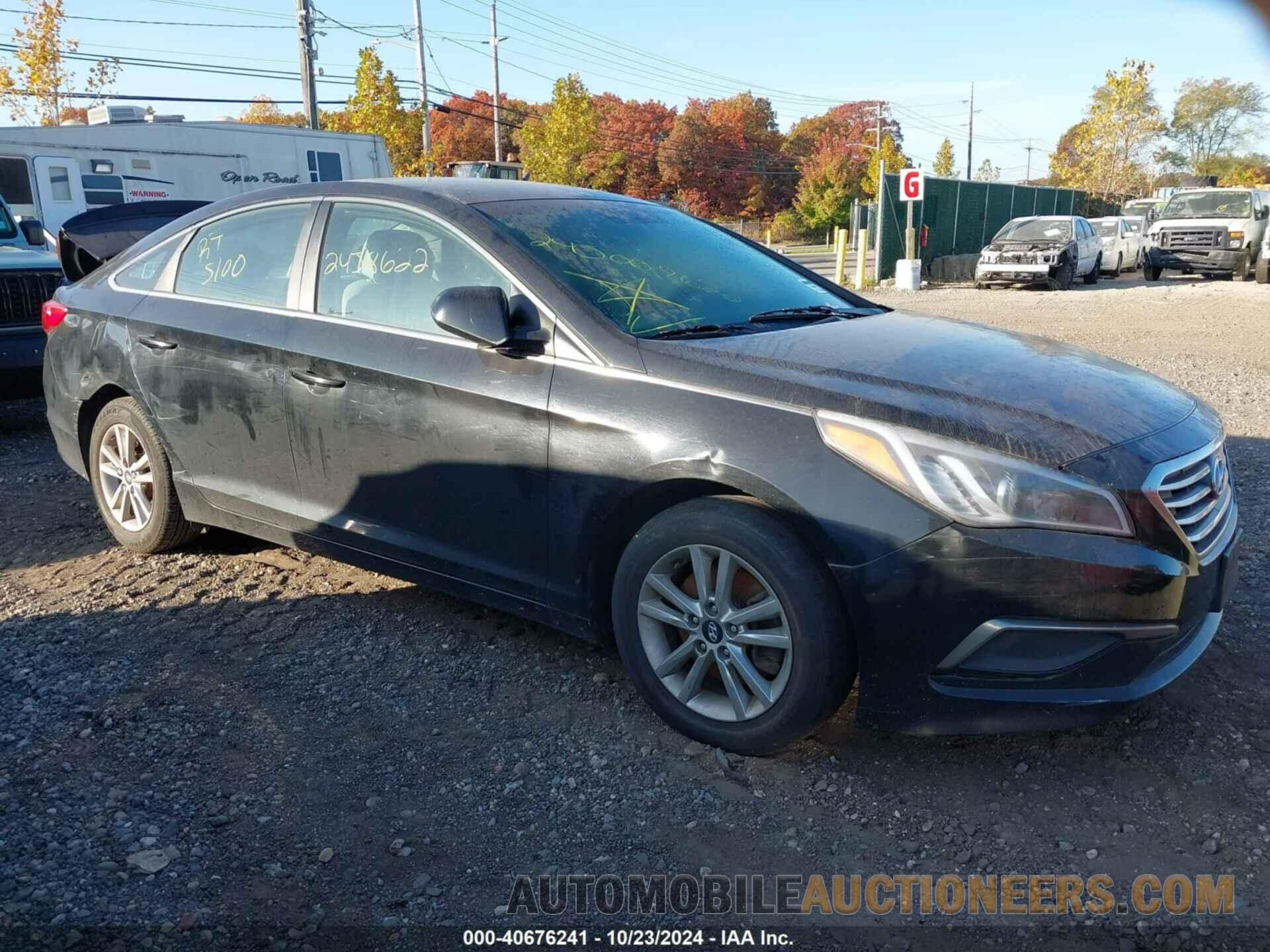 5NPE24AFXHH509747 HYUNDAI SONATA 2017