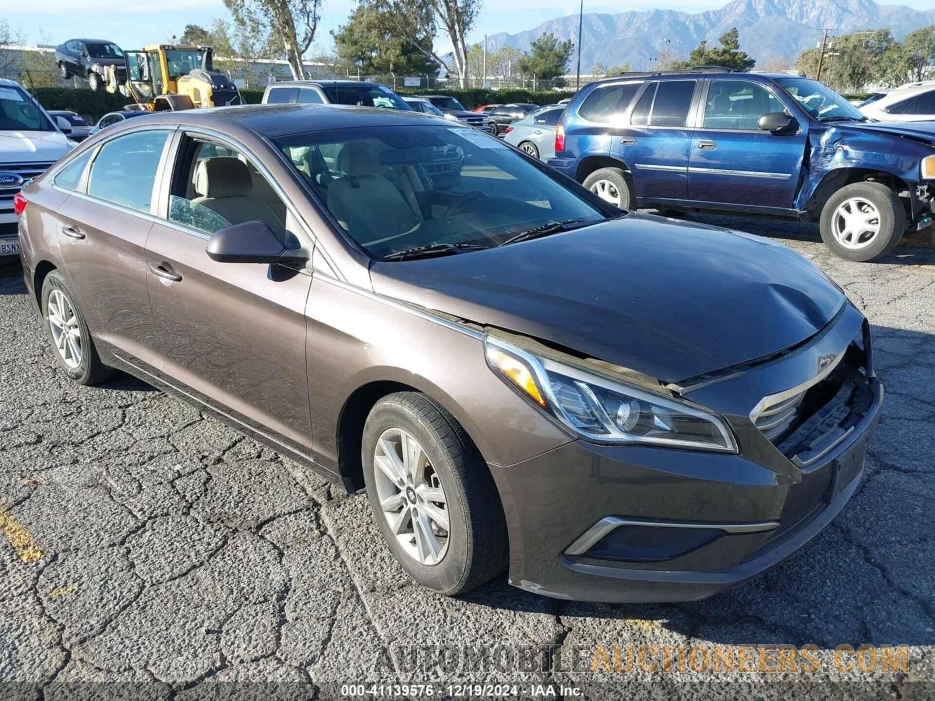 5NPE24AFXHH579006 HYUNDAI SONATA 2017