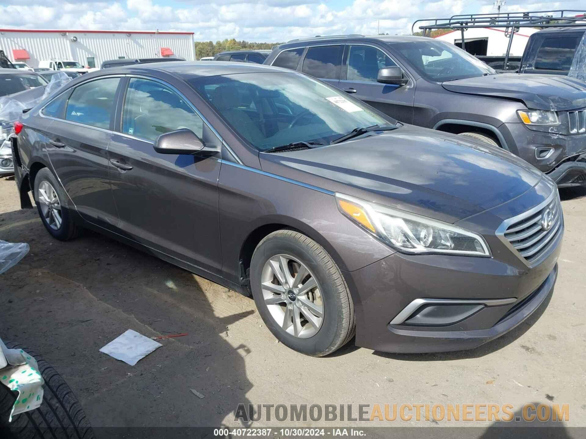 5NPE24AFXHH589003 HYUNDAI SONATA 2017