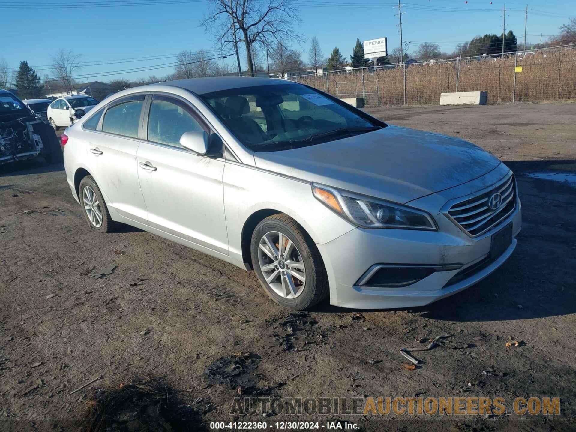 5NPE24AFXHH596209 HYUNDAI SONATA 2017