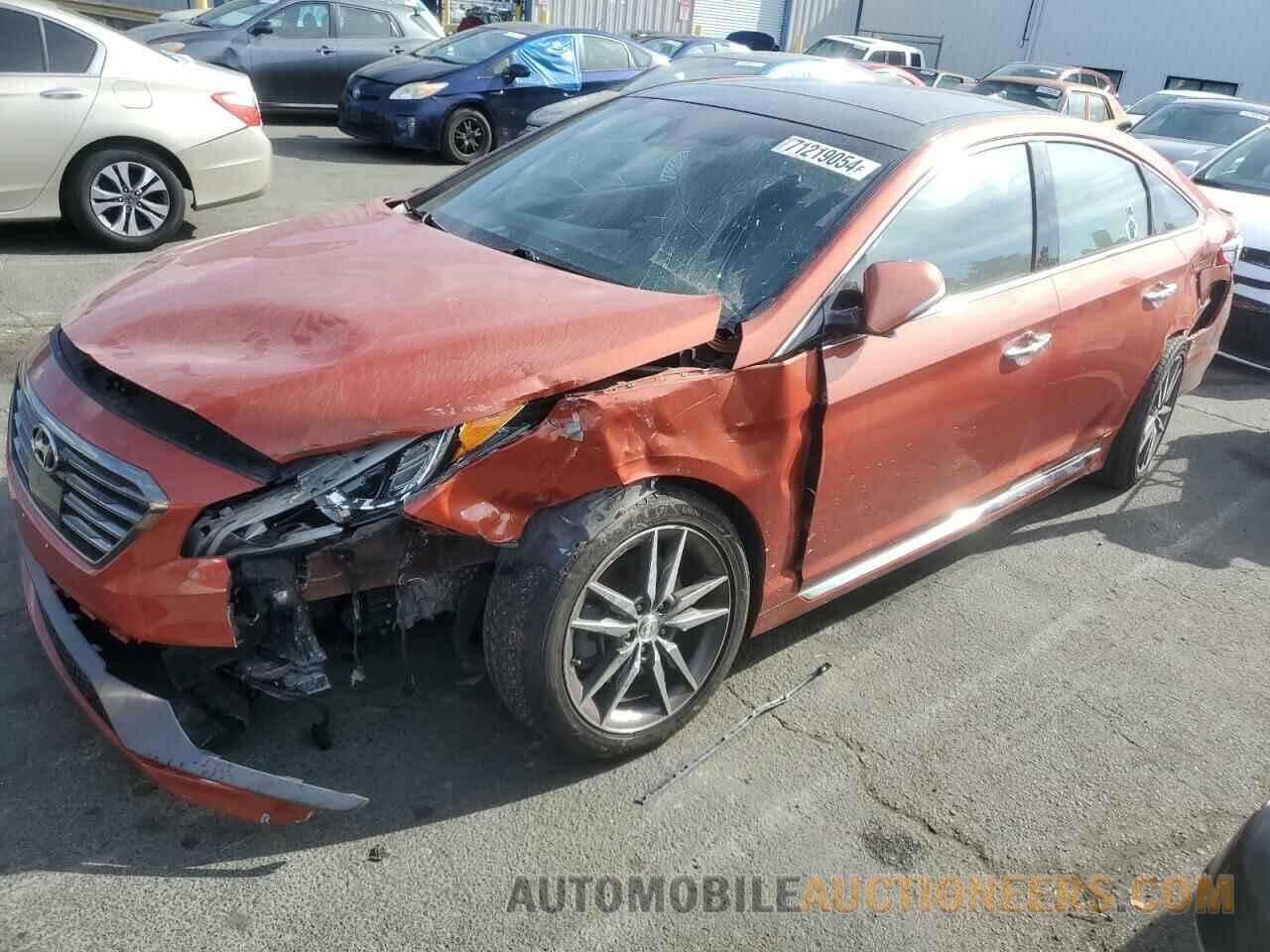 5NPE34AB3FH042775 HYUNDAI SONATA 2015