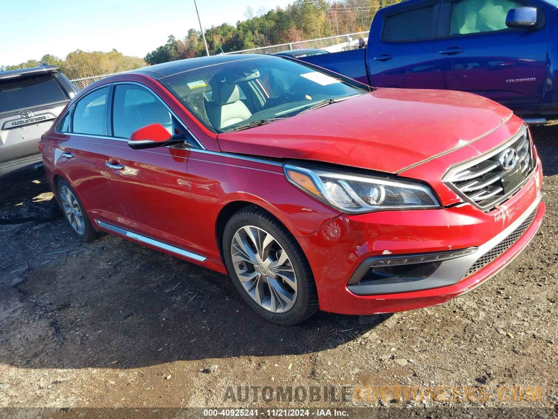 5NPE34AB5HH481401 HYUNDAI SONATA 2017