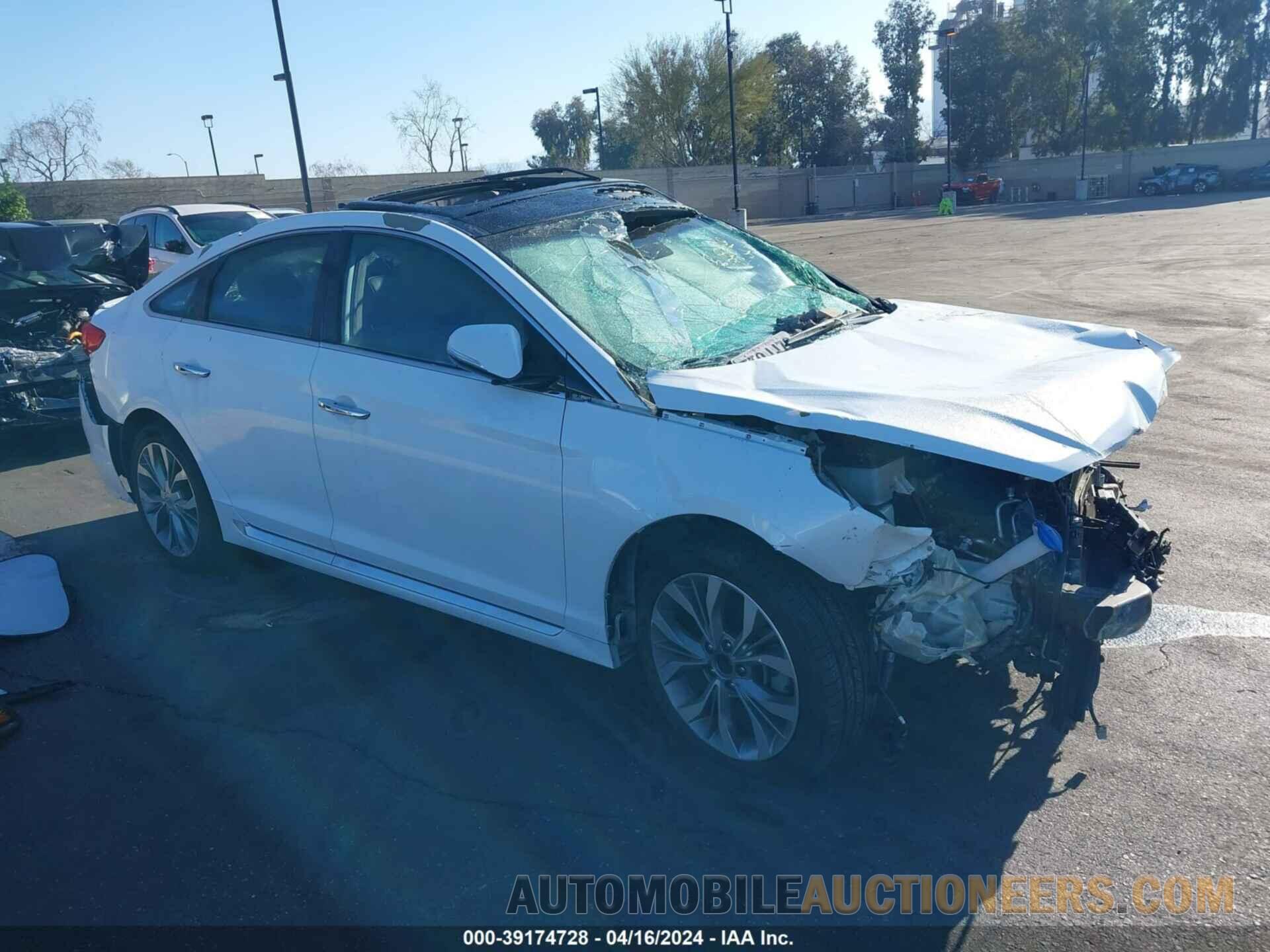 5NPE34AB6HH493492 HYUNDAI SONATA 2017