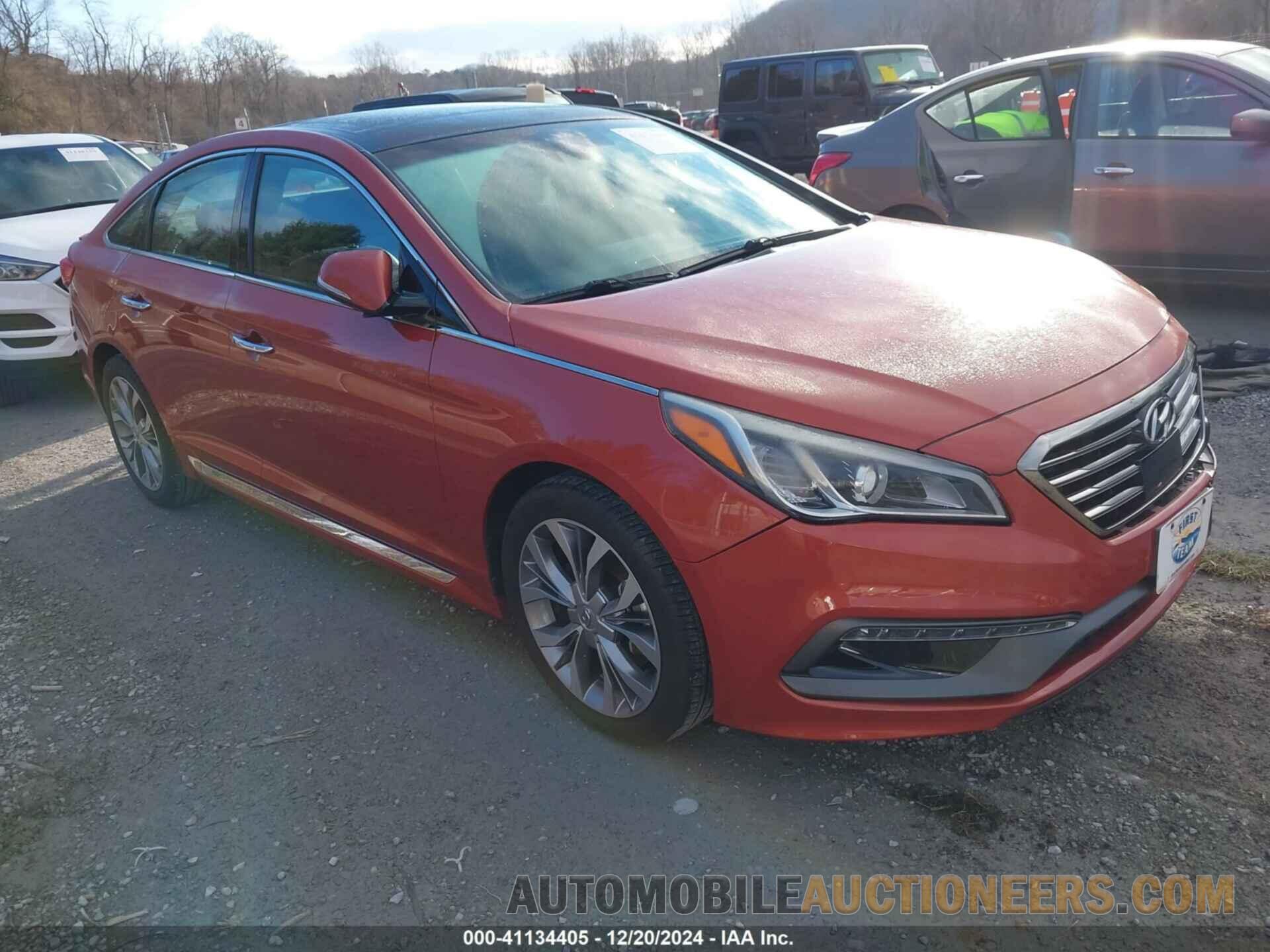 5NPE34ABXFH112160 HYUNDAI SONATA 2015