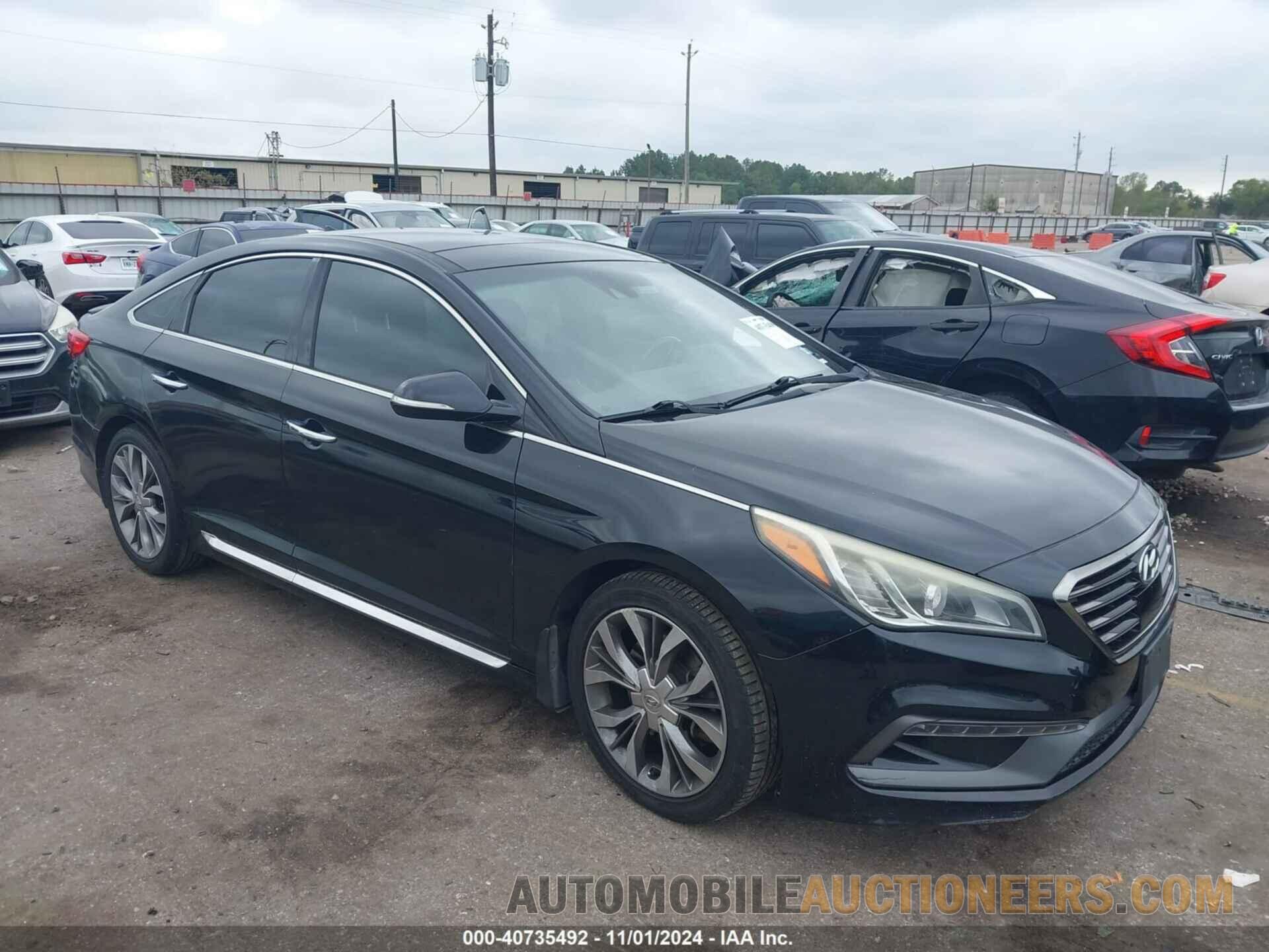 5NPE34ABXFH140007 HYUNDAI SONATA 2015