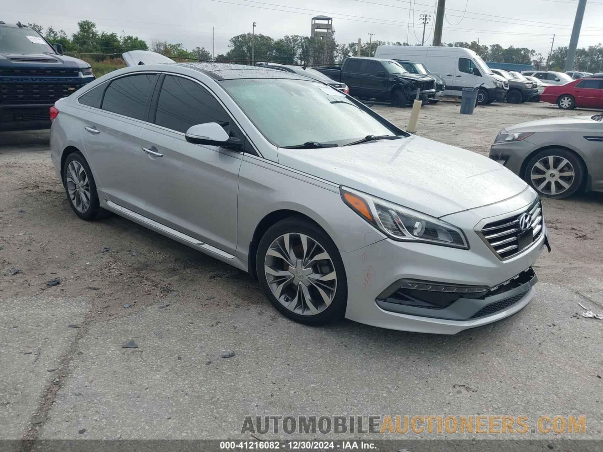 5NPE34ABXFH166235 HYUNDAI SONATA 2015