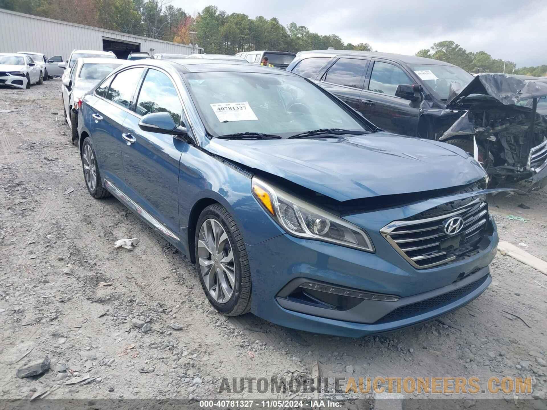 5NPE34ABXFH176747 HYUNDAI SONATA 2015