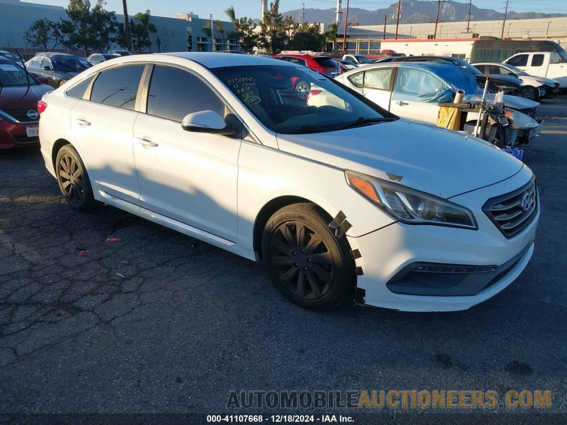 5NPE34AF0FH043689 HYUNDAI SONATA 2015