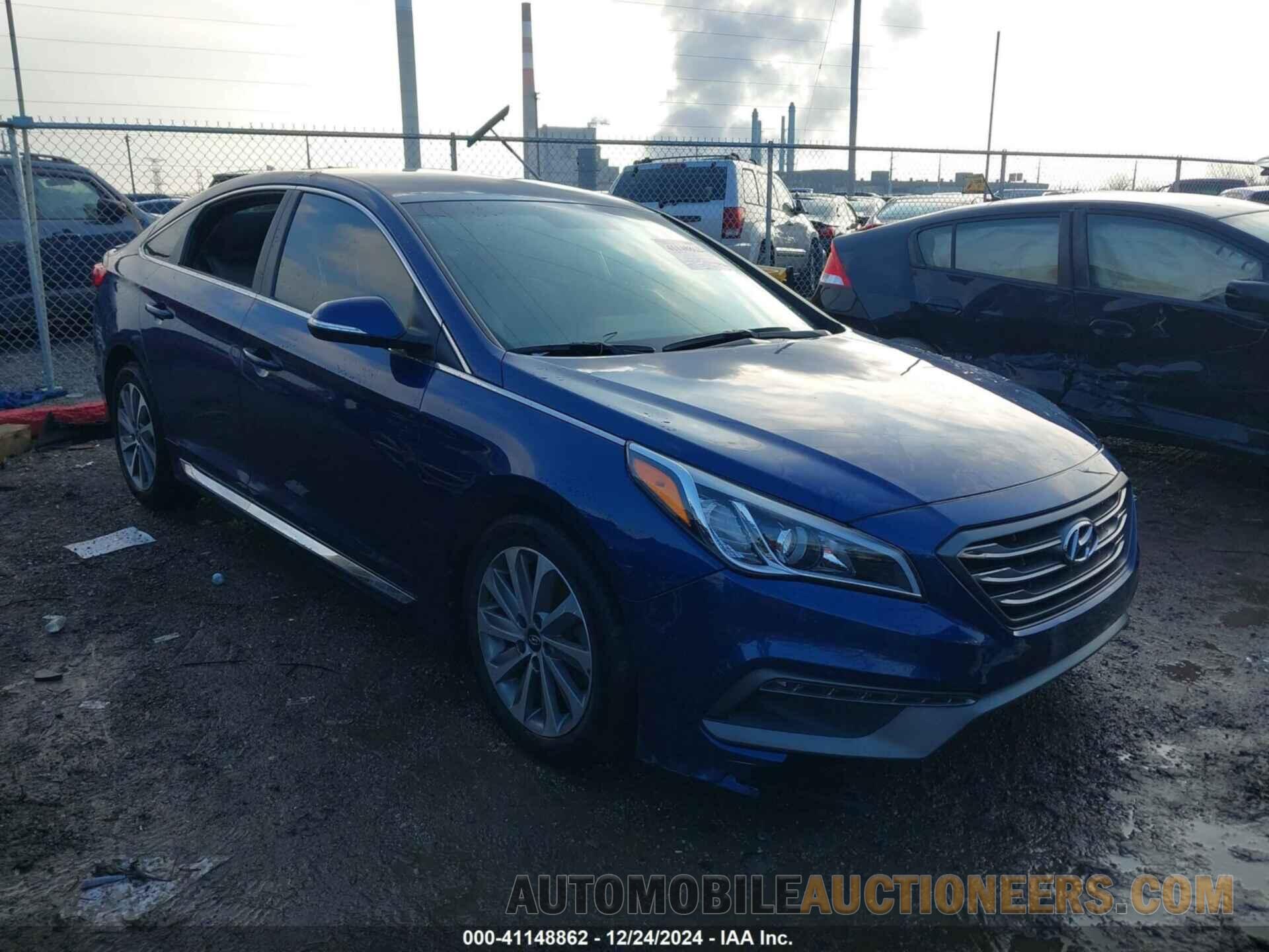 5NPE34AF0FH158504 HYUNDAI SONATA 2015