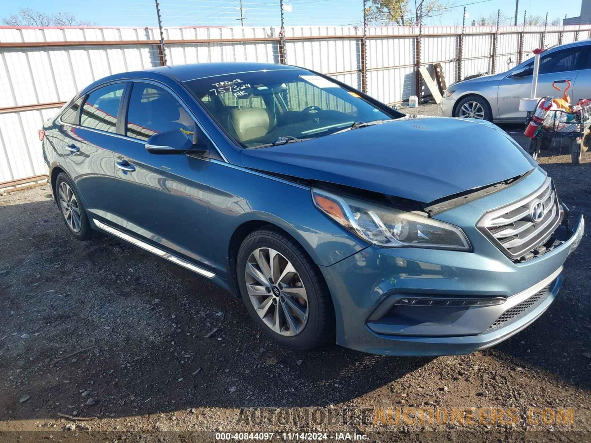 5NPE34AF0FH181443 HYUNDAI SONATA 2015