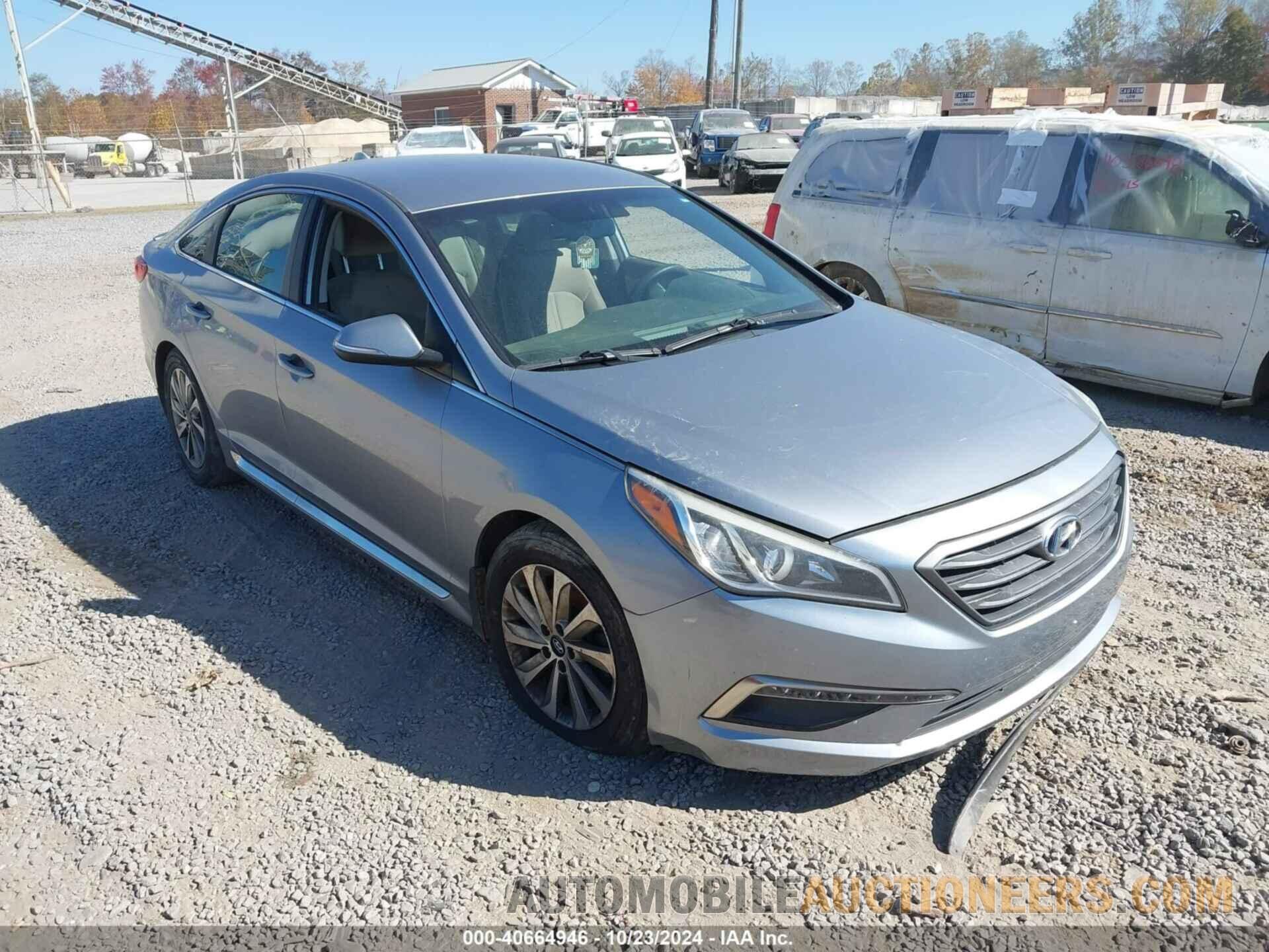 5NPE34AF0GH390649 HYUNDAI SONATA 2016