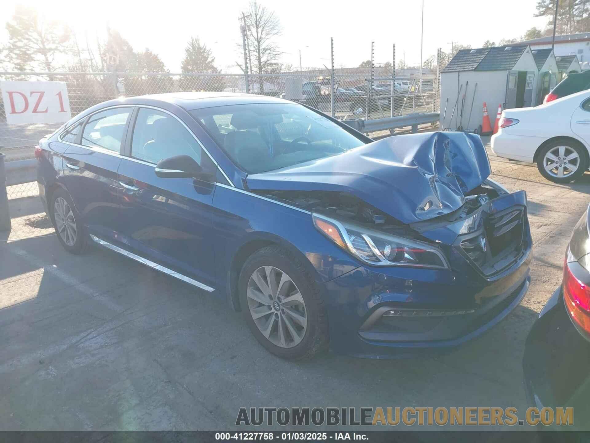 5NPE34AF0HH493734 HYUNDAI SONATA 2017