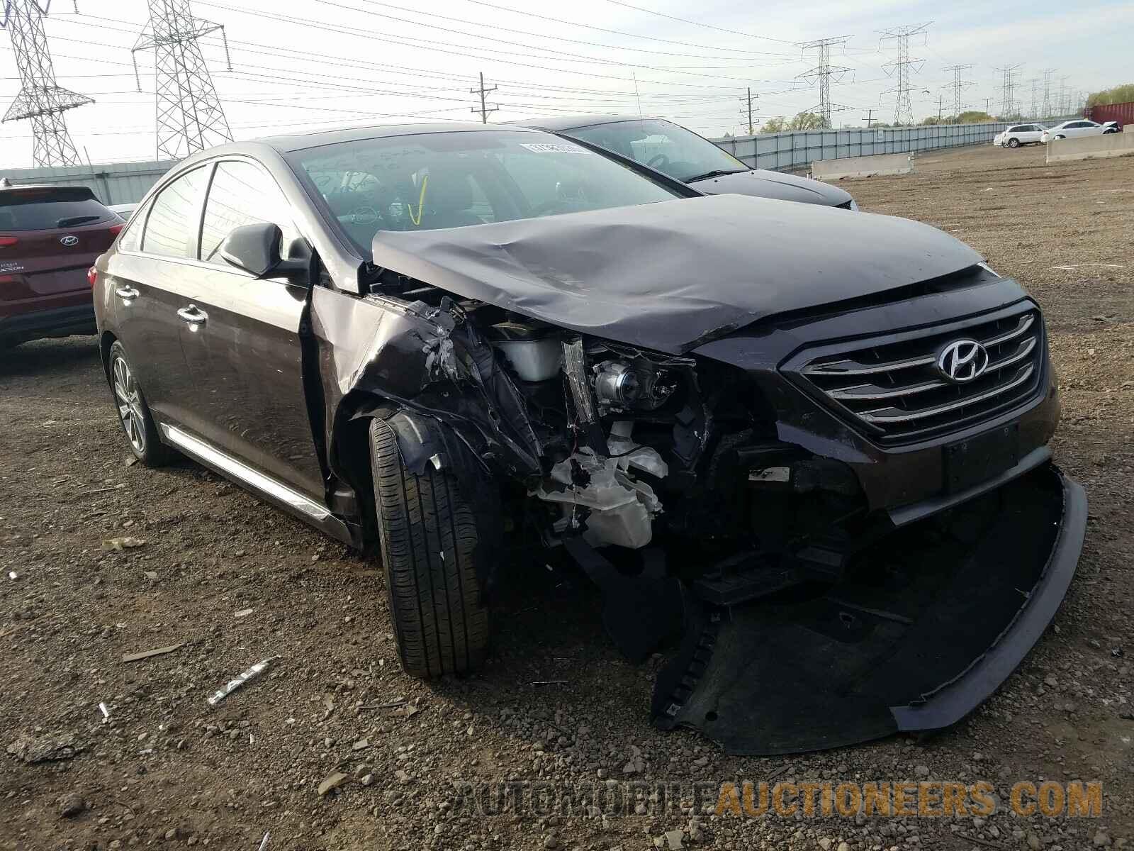 5NPE34AF0HH575981 HYUNDAI SONATA 2017