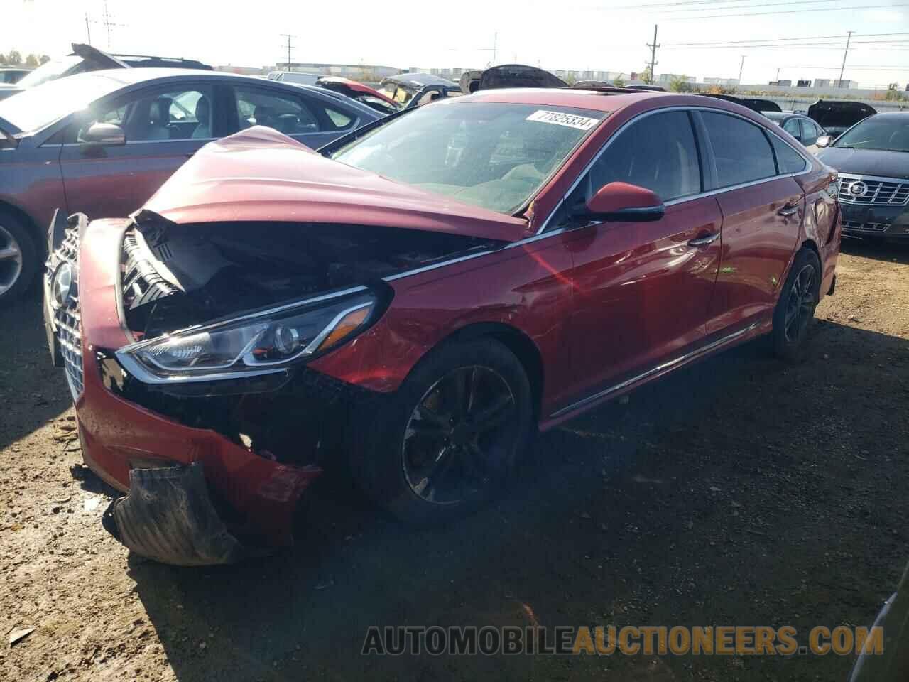 5NPE34AF0JH645615 HYUNDAI SONATA 2018