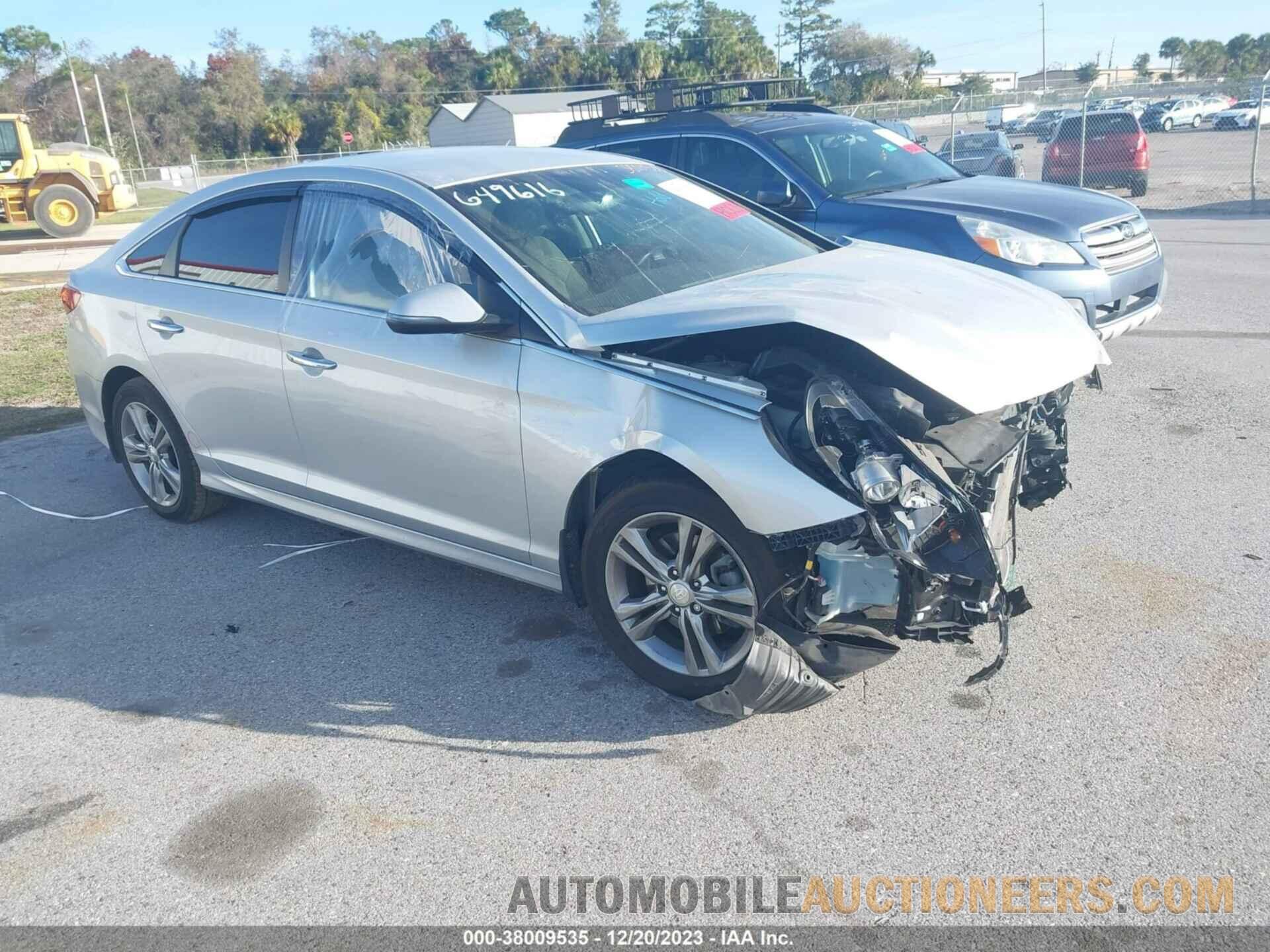 5NPE34AF0JH649616 HYUNDAI SONATA 2018