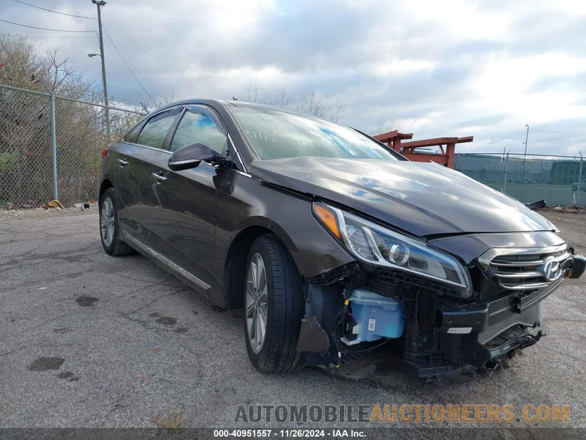 5NPE34AF1GH433704 HYUNDAI SONATA 2016