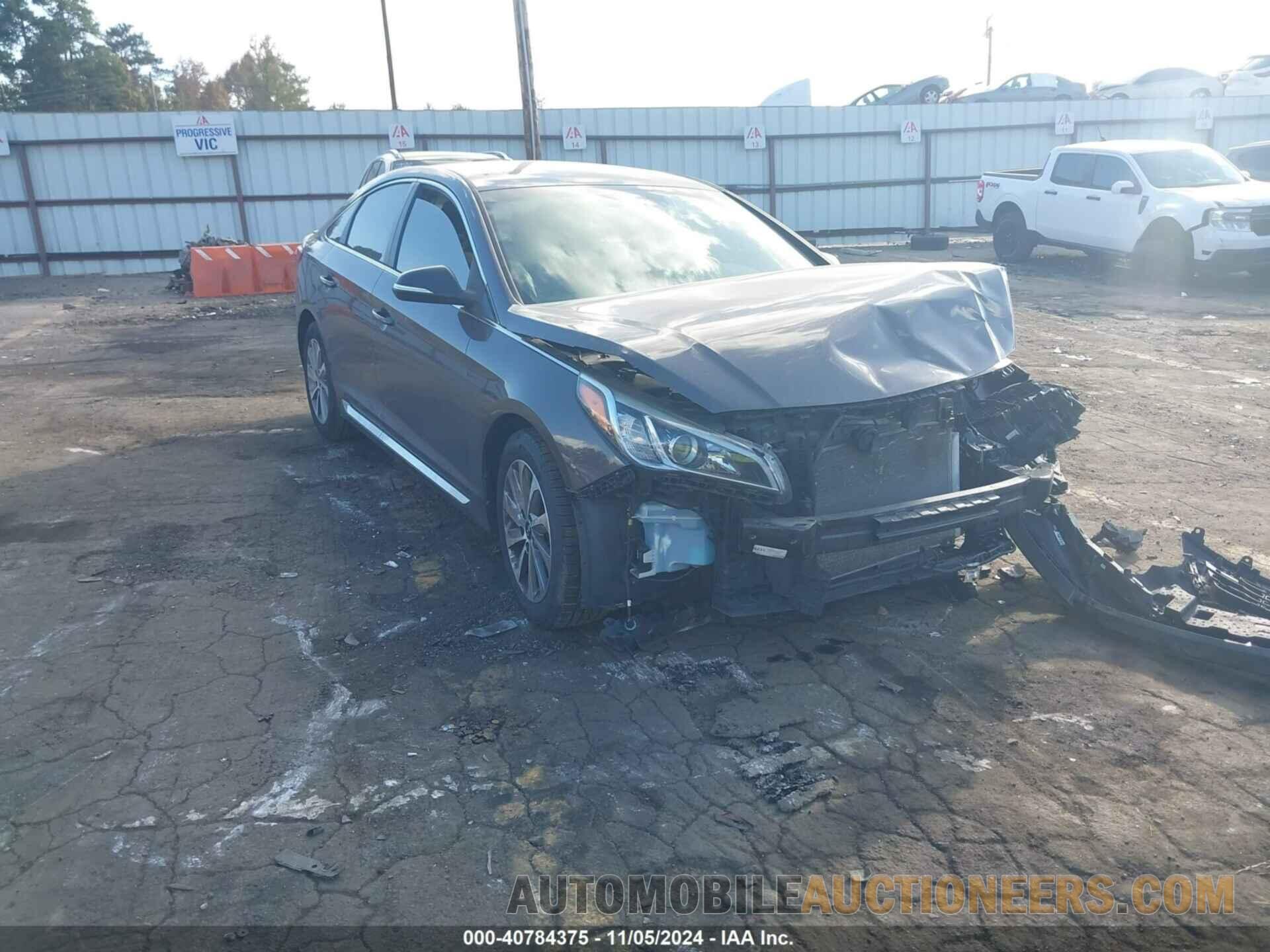 5NPE34AF1HH463352 HYUNDAI SONATA 2017