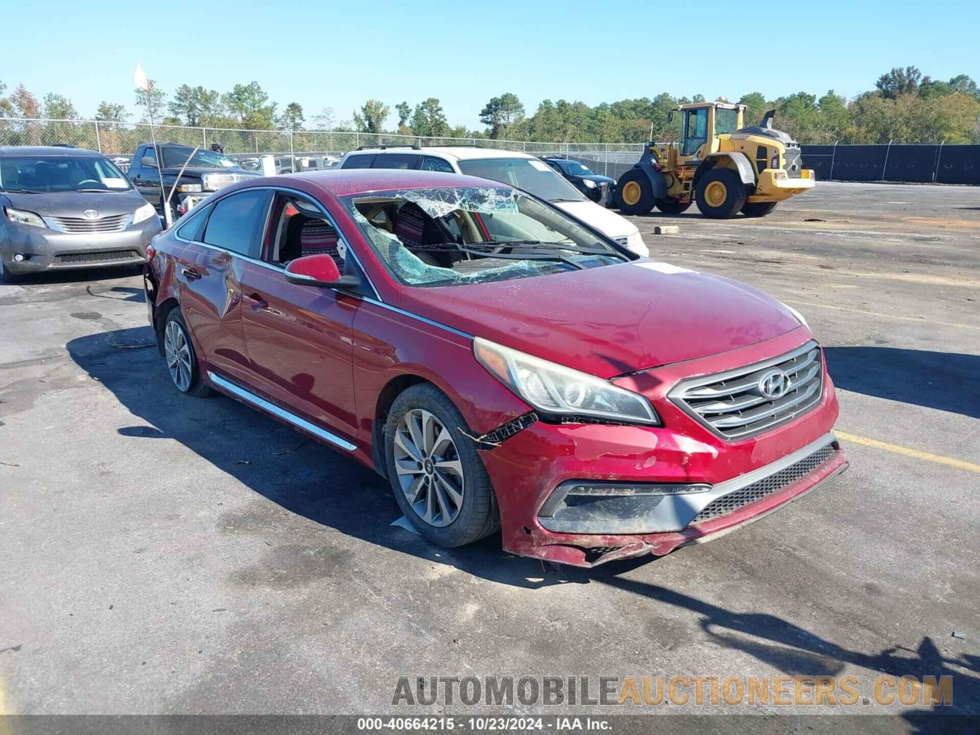 5NPE34AF2FH193867 HYUNDAI SONATA 2015