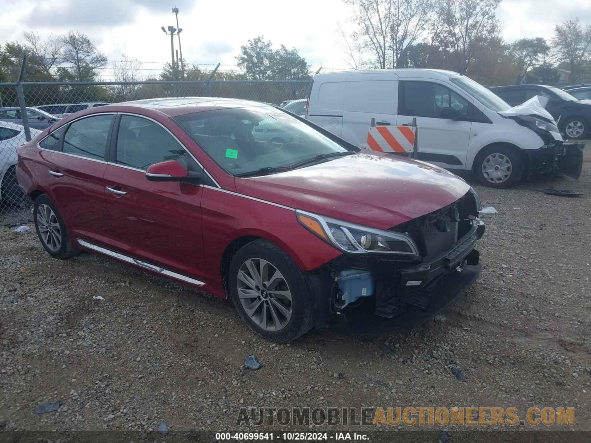 5NPE34AF2GH376879 HYUNDAI SONATA 2016