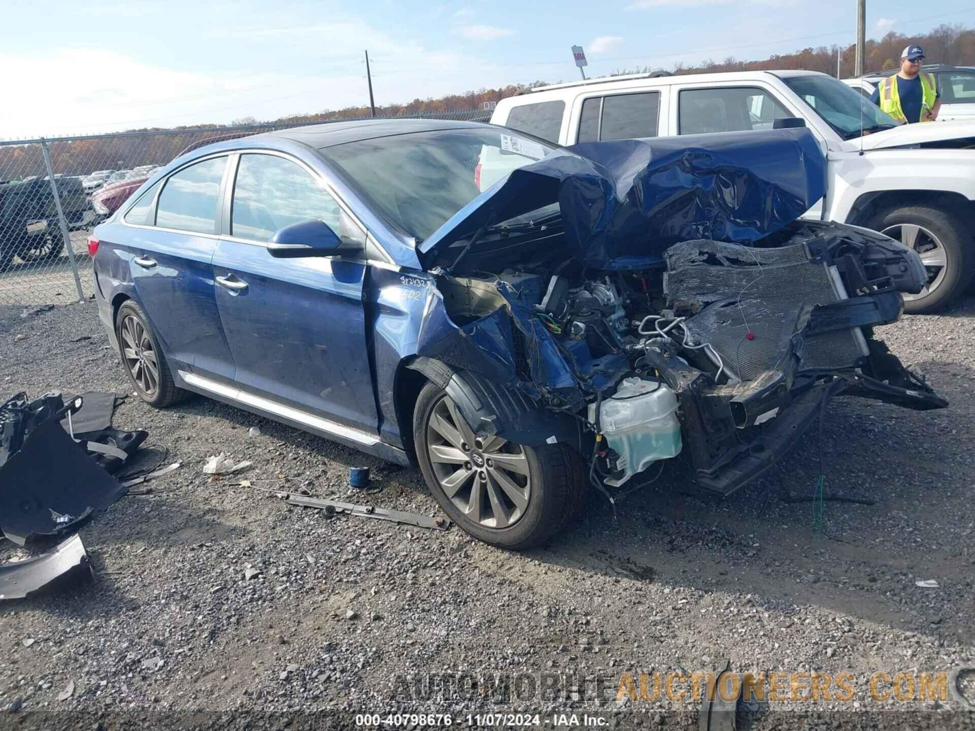 5NPE34AF2HH460220 HYUNDAI SONATA 2017