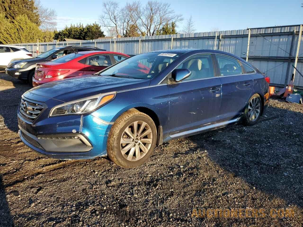 5NPE34AF3FH132463 HYUNDAI SONATA 2015