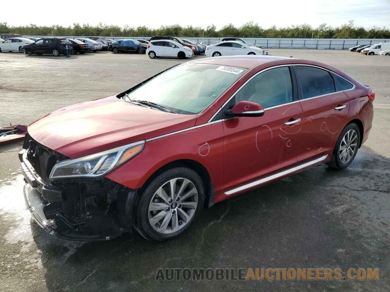 5NPE34AF3FH172851 HYUNDAI SONATA 2015