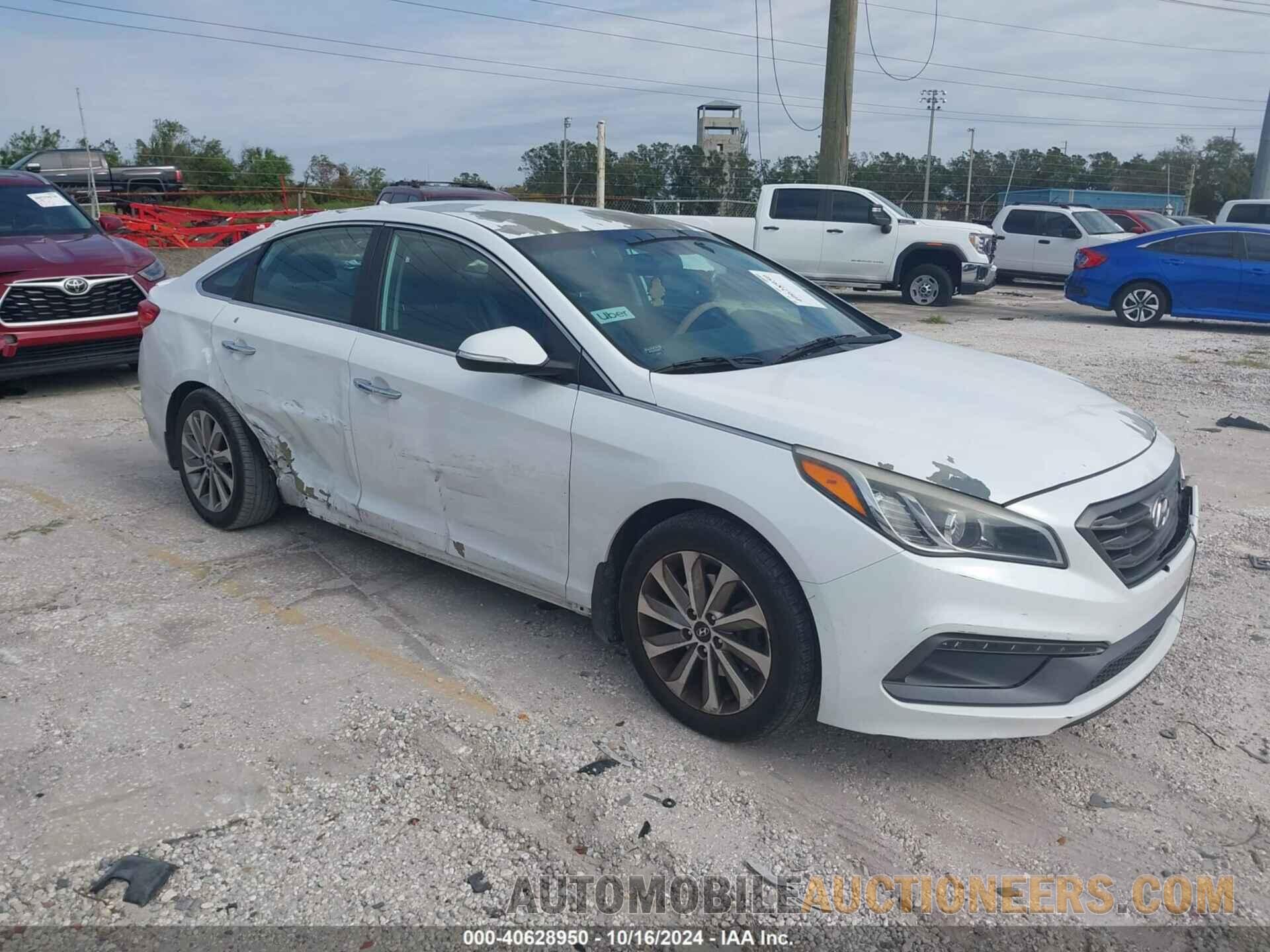 5NPE34AF3GH268481 HYUNDAI SONATA 2016