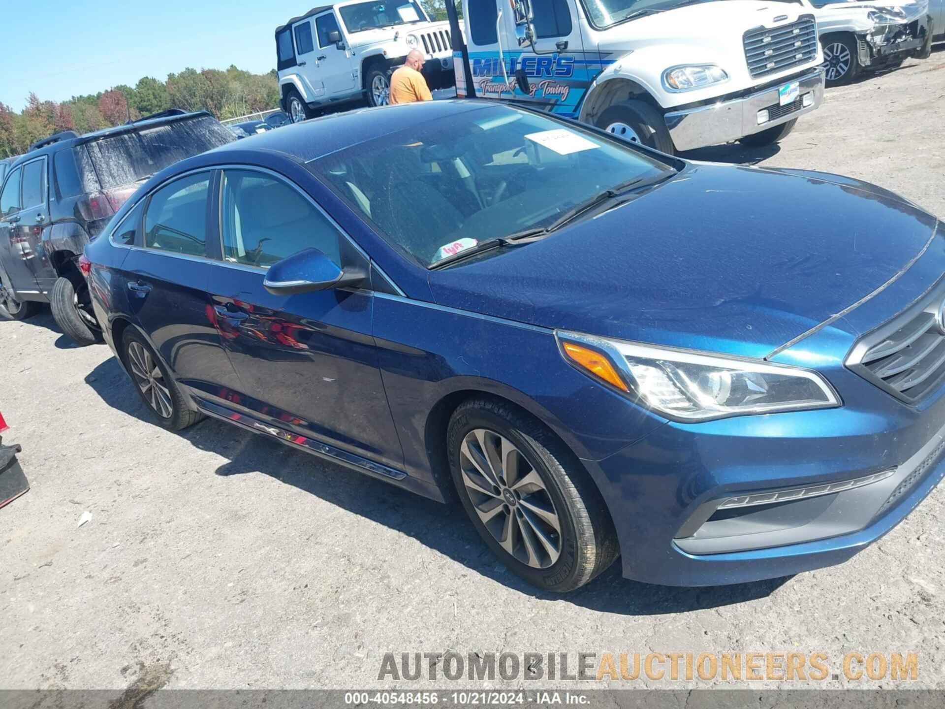 5NPE34AF3GH280341 HYUNDAI SONATA 2016