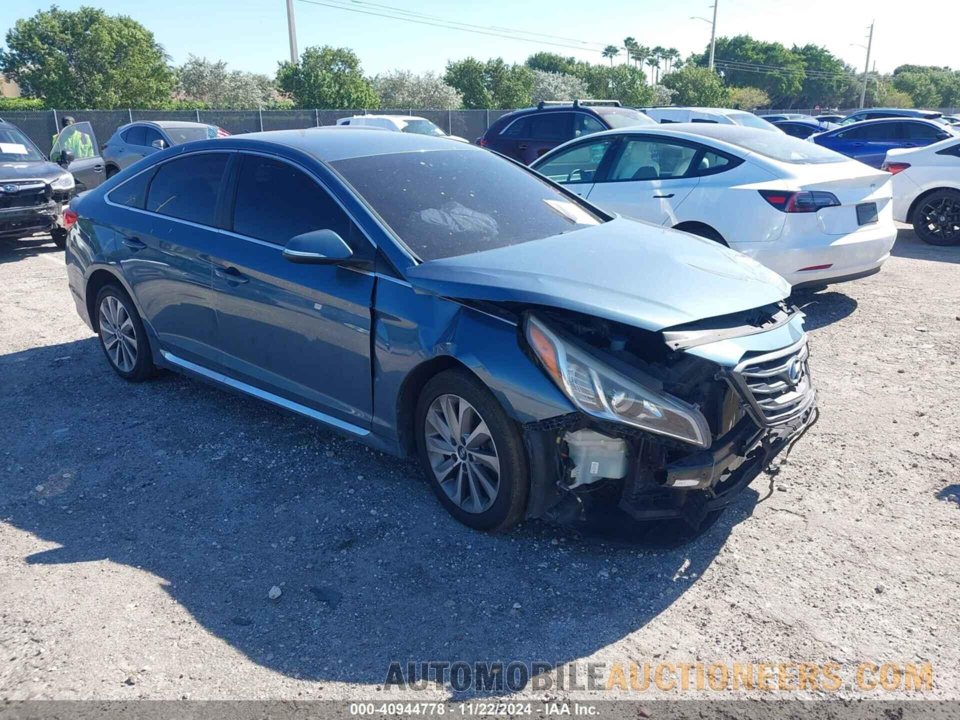 5NPE34AF3GH338576 HYUNDAI SONATA 2016