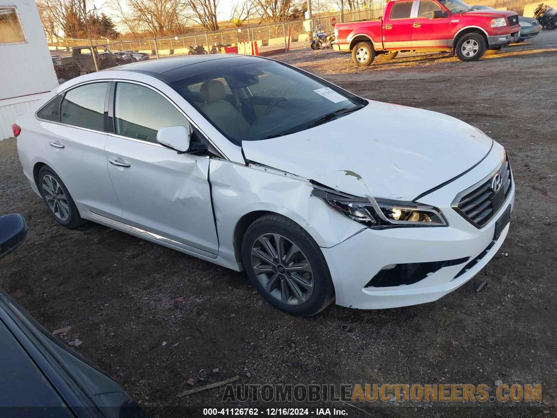 5NPE34AF3GH355992 HYUNDAI SONATA 2016