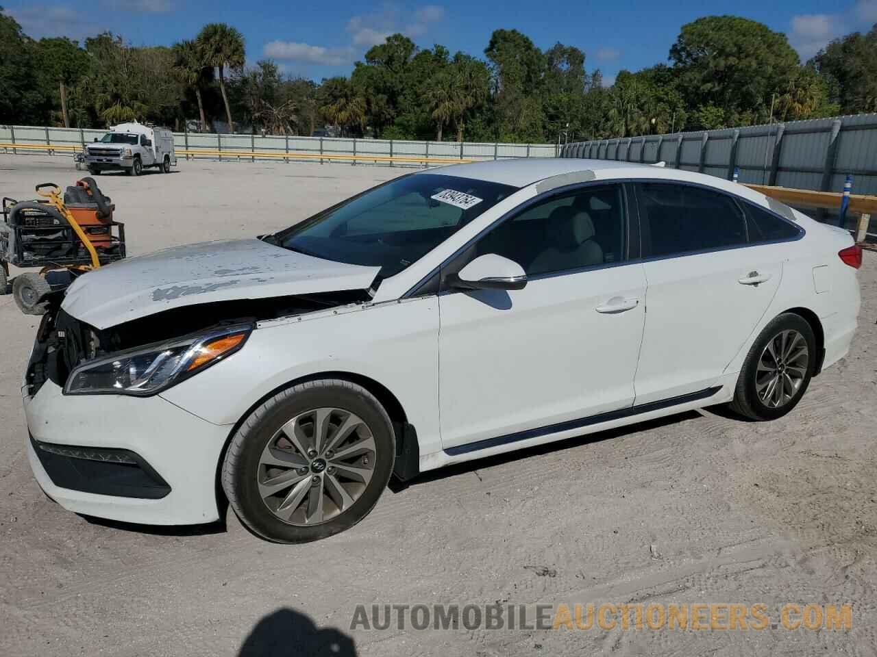 5NPE34AF3GH380875 HYUNDAI SONATA 2016