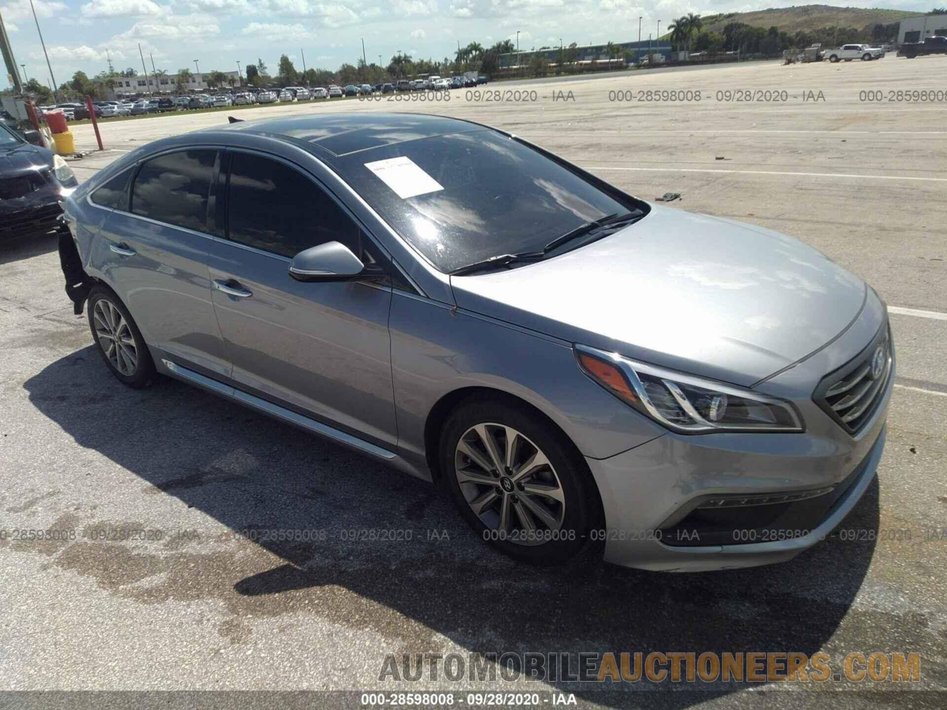 5NPE34AF3GH381766 HYUNDAI SONATA 2016