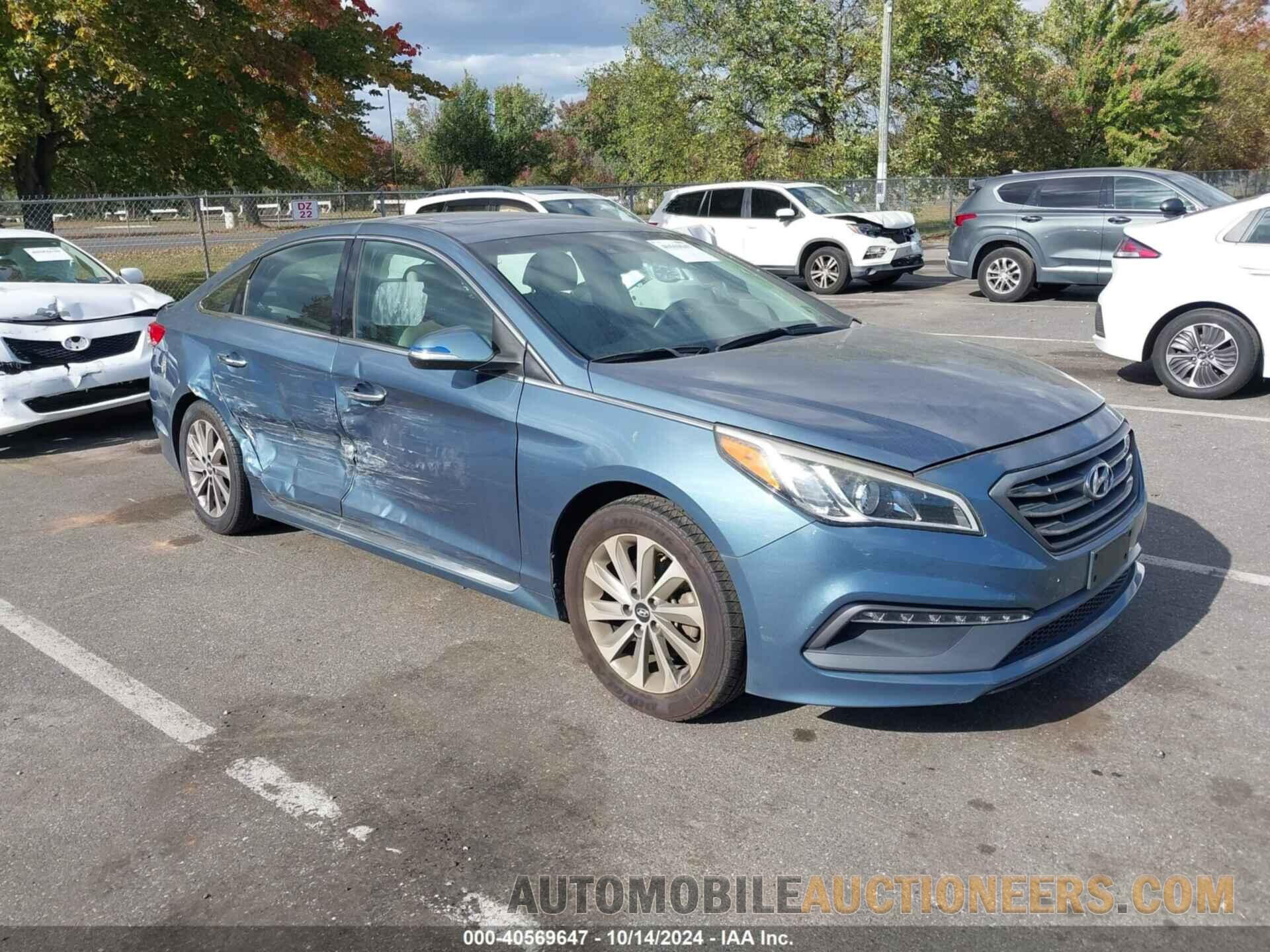 5NPE34AF3GH421067 HYUNDAI SONATA 2016