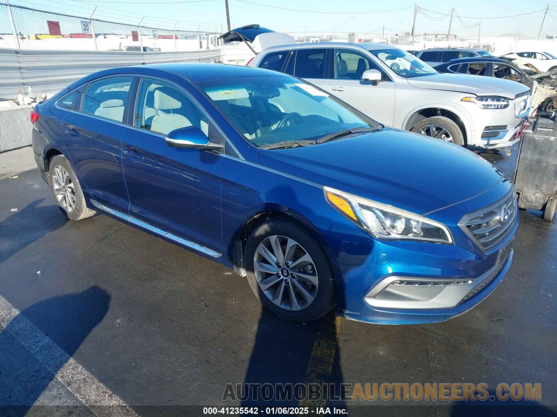 5NPE34AF3HH438369 HYUNDAI SONATA 2017