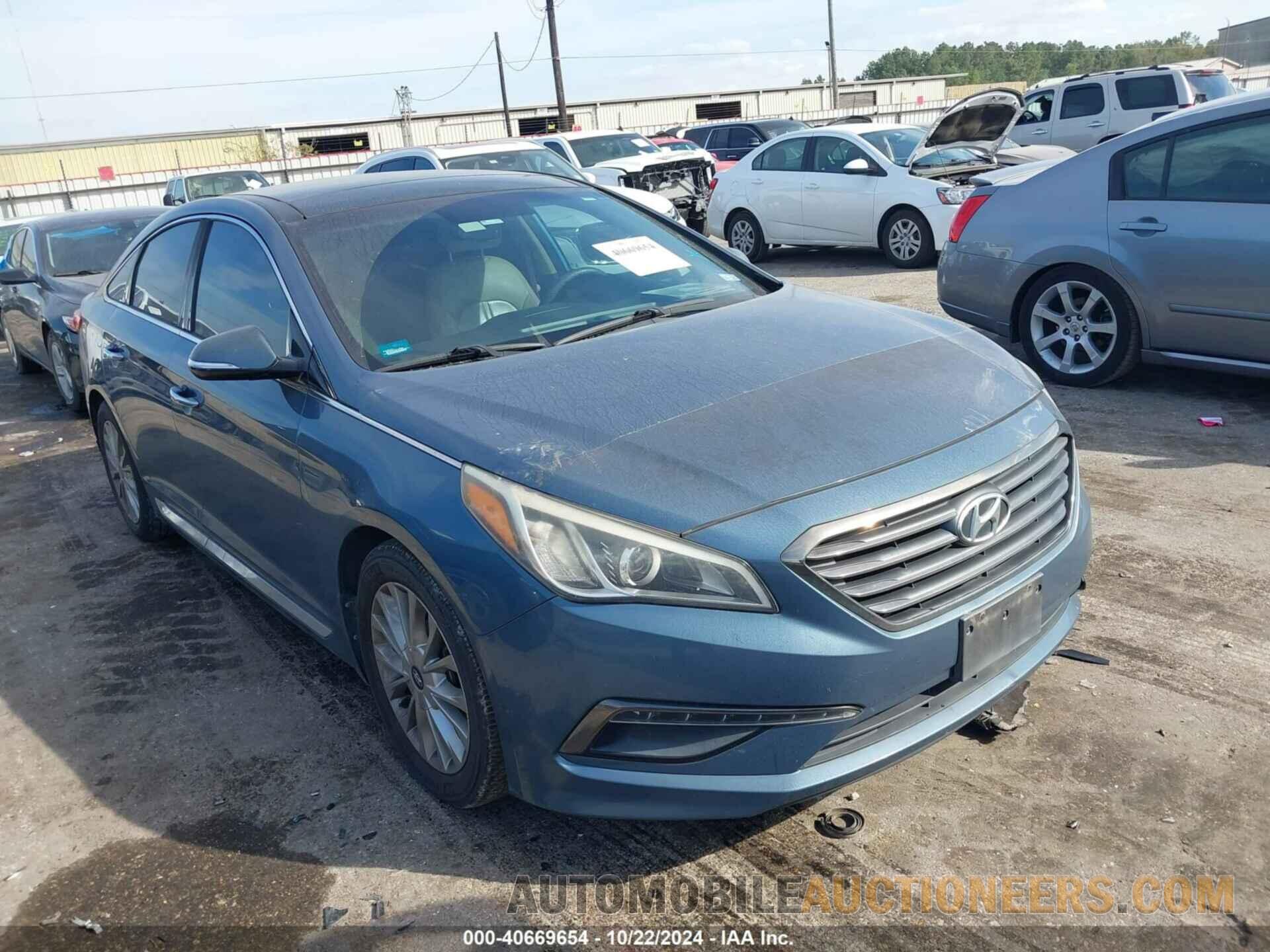 5NPE34AF4FH065436 HYUNDAI SONATA 2015