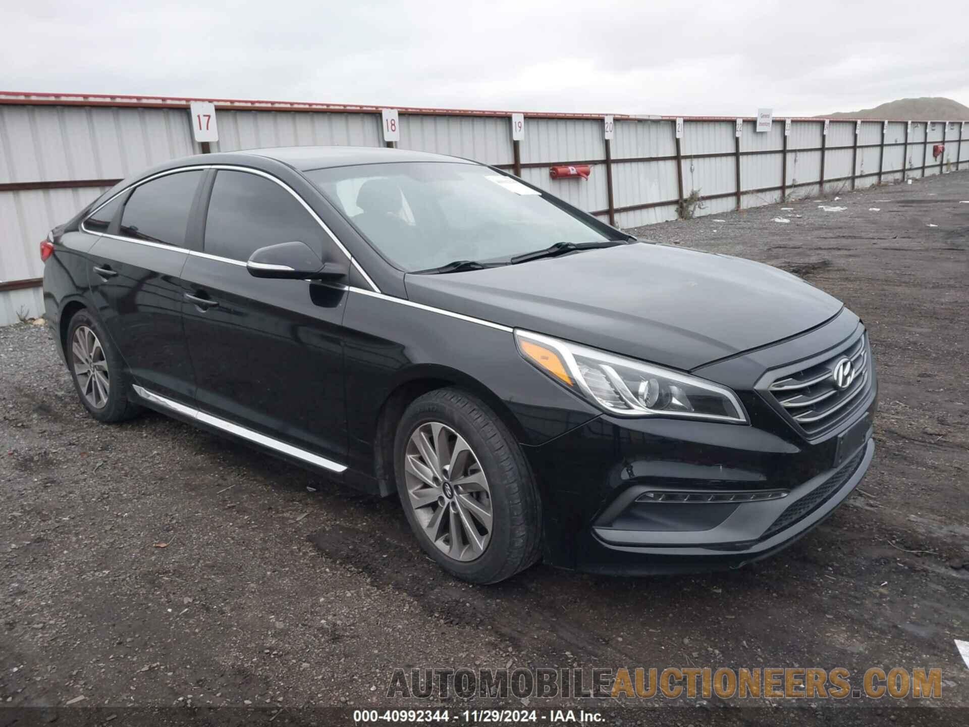 5NPE34AF4FH082494 HYUNDAI SONATA 2015