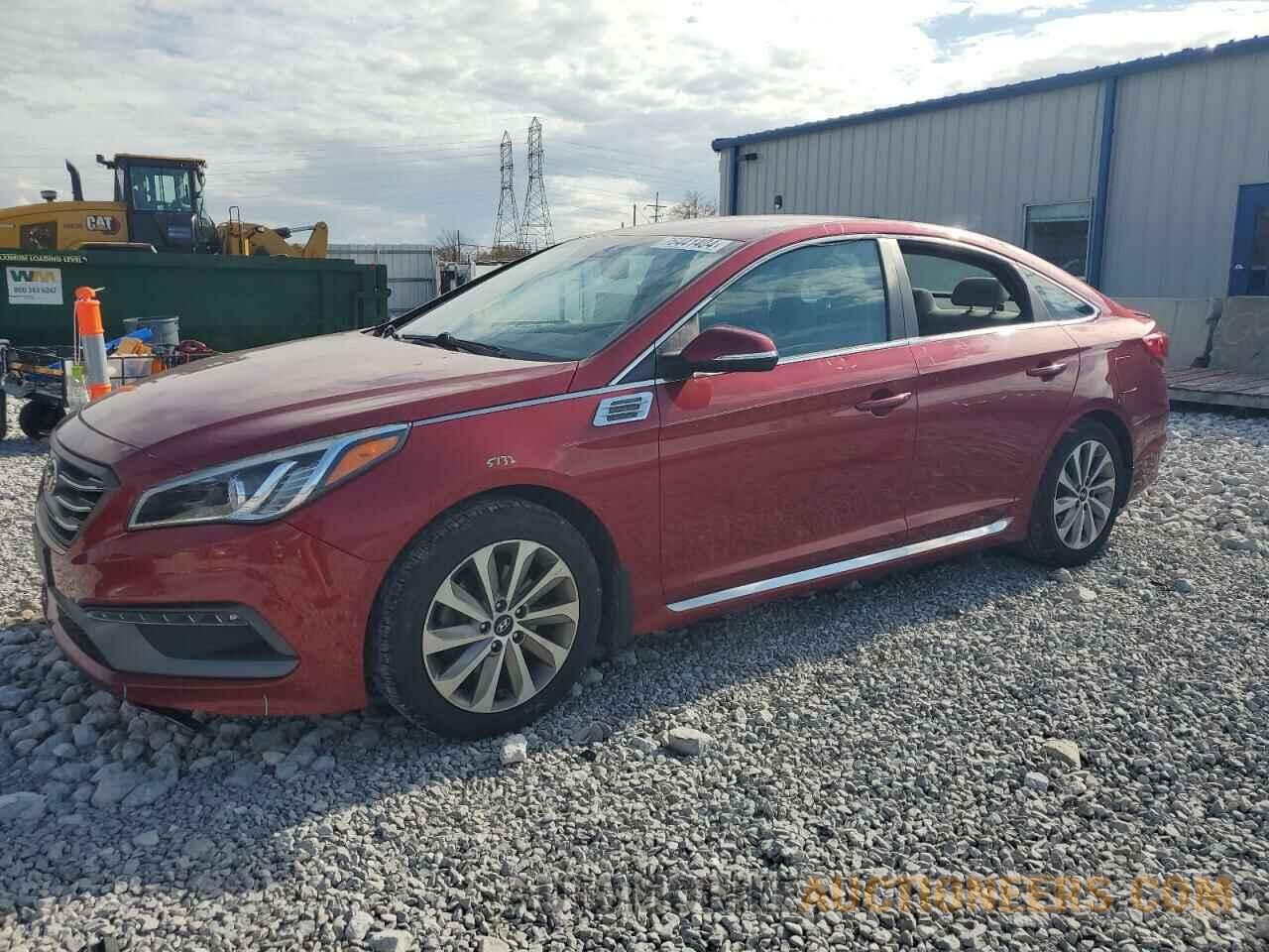 5NPE34AF4FH164080 HYUNDAI SONATA 2015