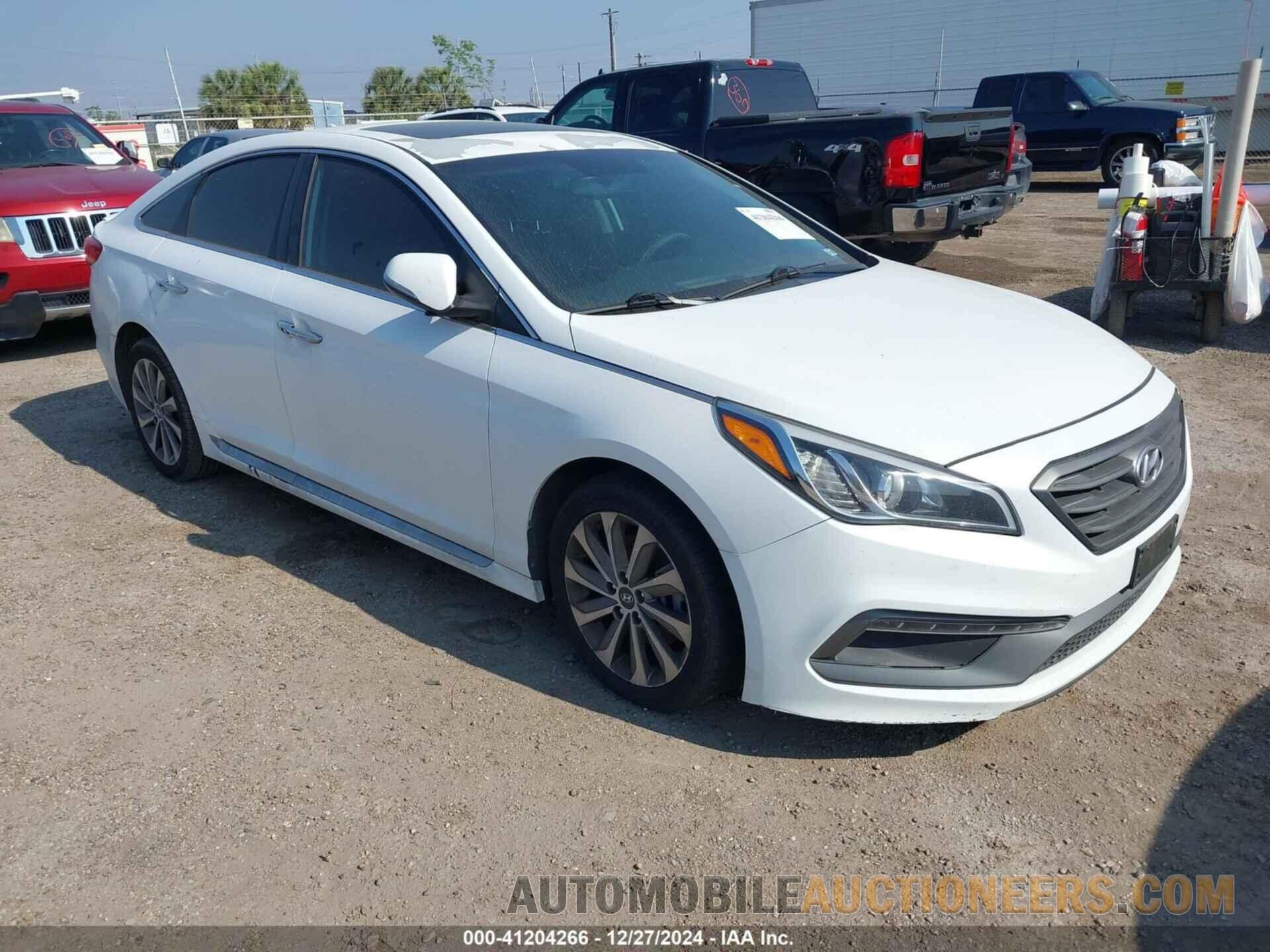 5NPE34AF4GH371683 HYUNDAI SONATA 2016